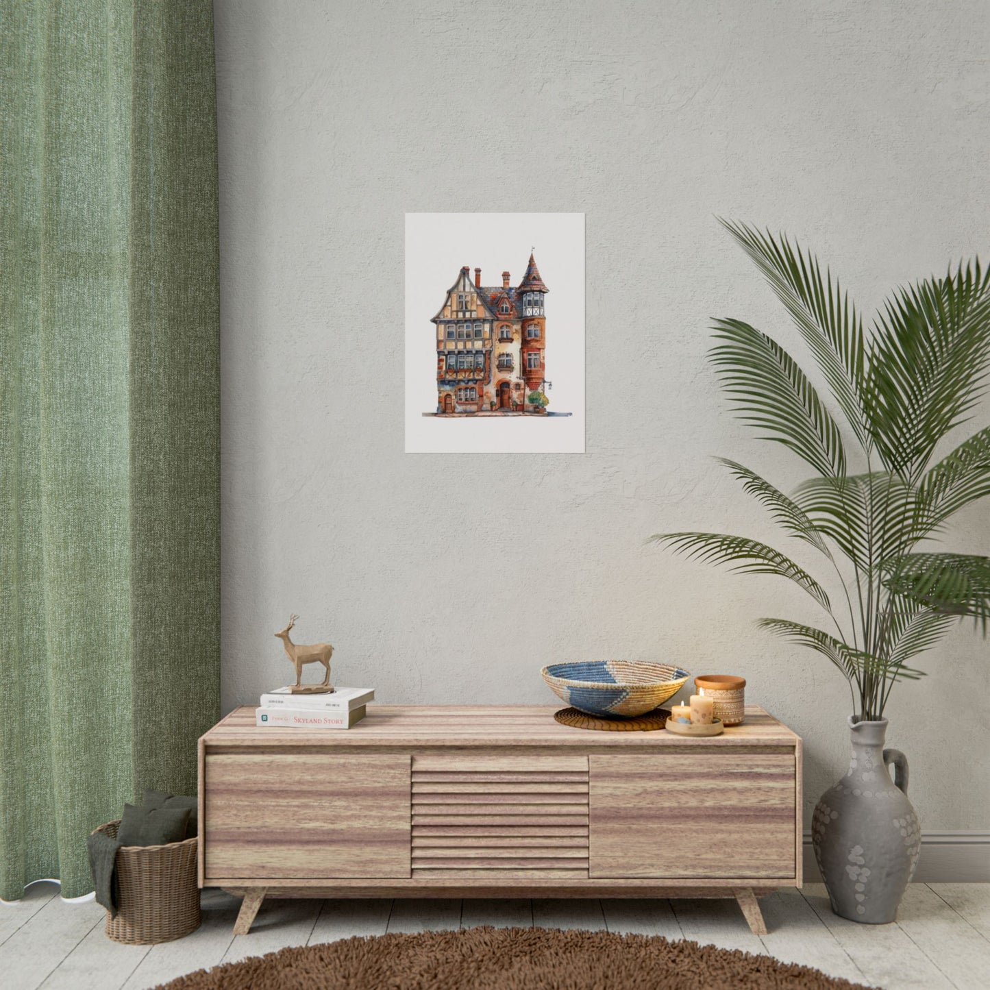 Artistic Rolled Posters