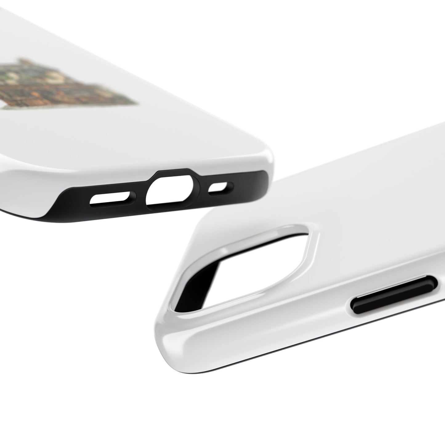 Charming Cottage Tough Phone Case - Durable Protection with Whimsical Design