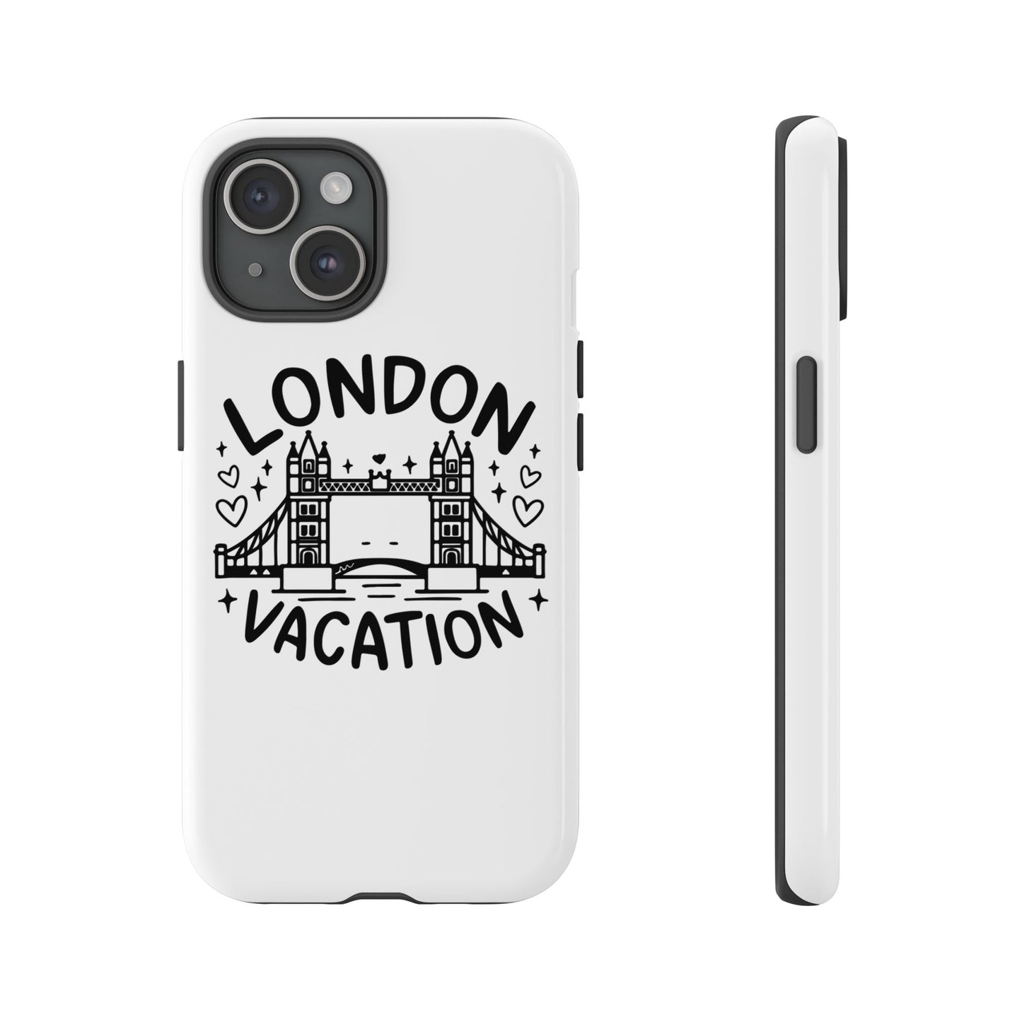 London Vacation Phone Case, Travel Accessories, Unique Gift, London Lover, Custom Phone Cover, Vacation Souvenir
