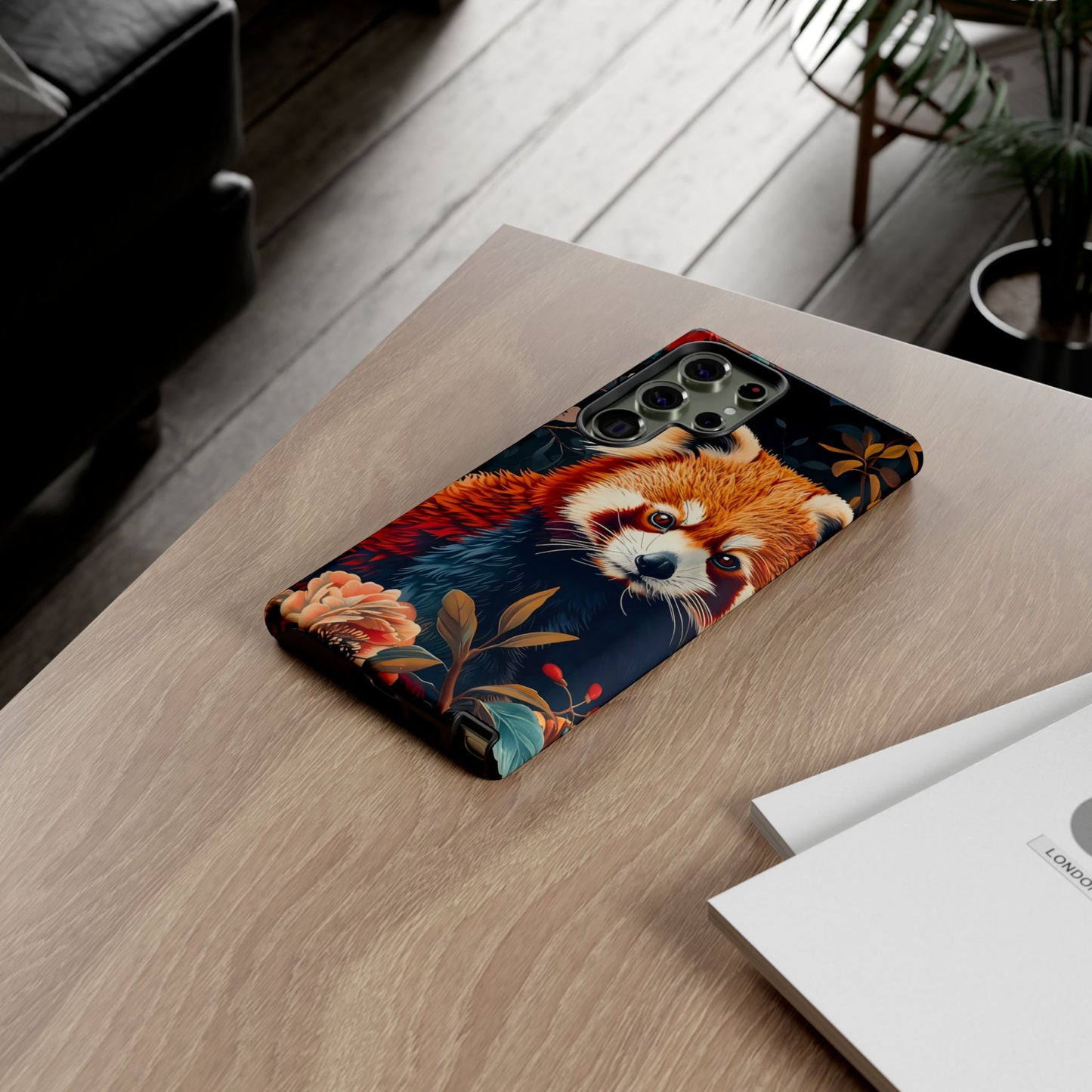 Cute Red Panda Phone Case, Wildlife Lover Gift, Tough Cases for iPhone, Nature-Themed Phone Cover, Animal Art Shell, Cute Tech Accessories