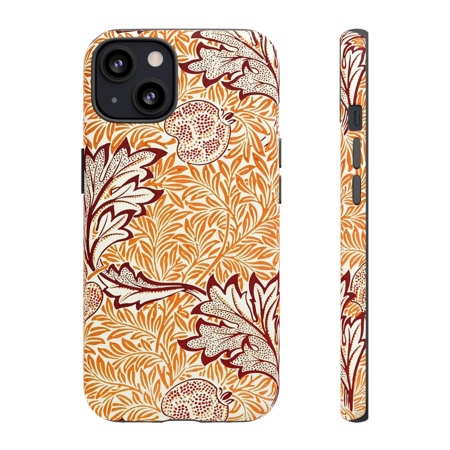 Stylish Phone Case, Tough Cases with Floral Design, Protective Cover, Gift for Her, Cute Phone Accessory