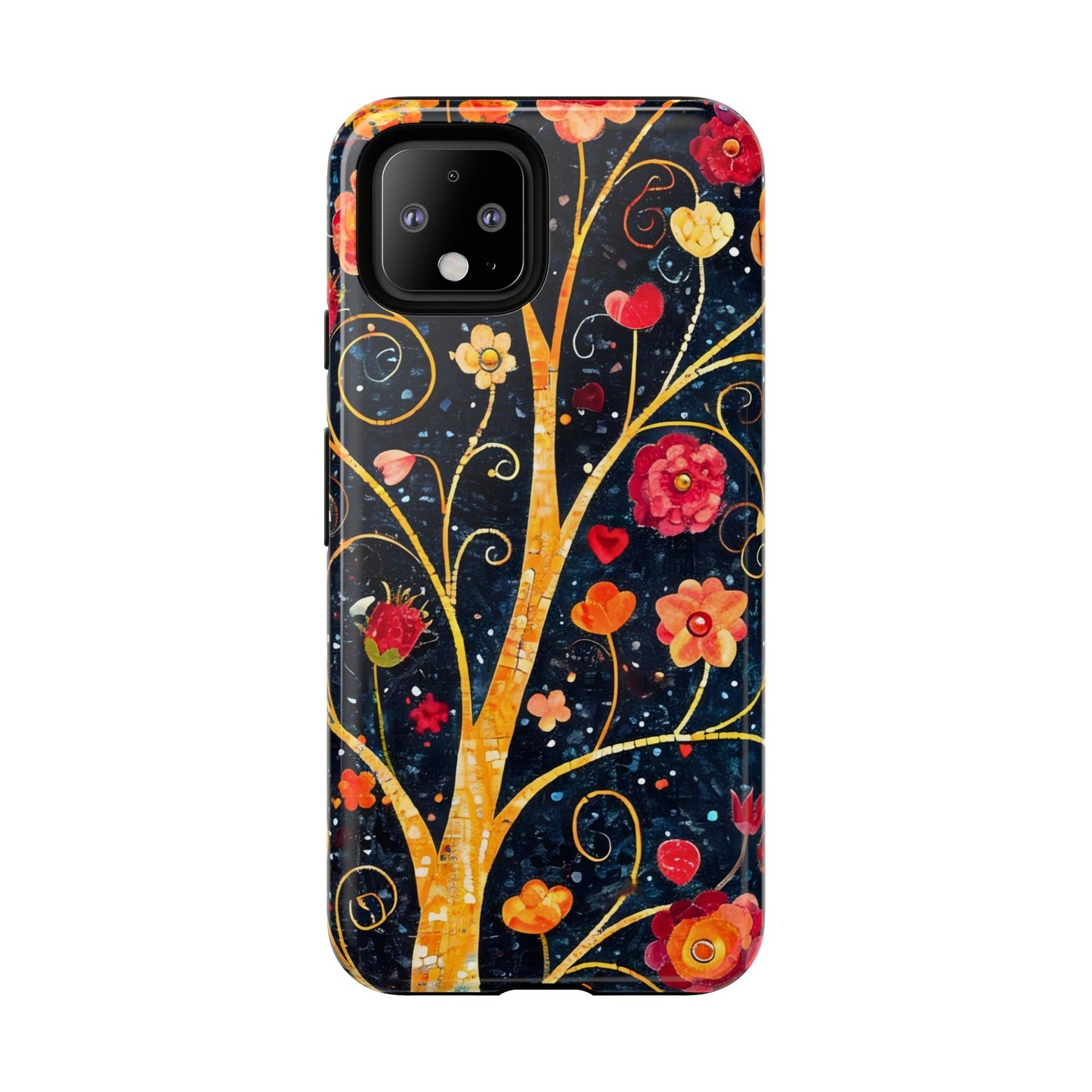 Floral Phone Case - Tough Cases | Vibrant Design for Nature Lovers, Gift for Her, Stylish Protection, Spring Decor, Customizable