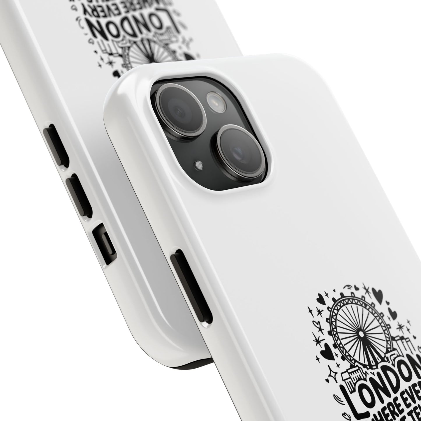 Tough Phone Case - London Street Story Design