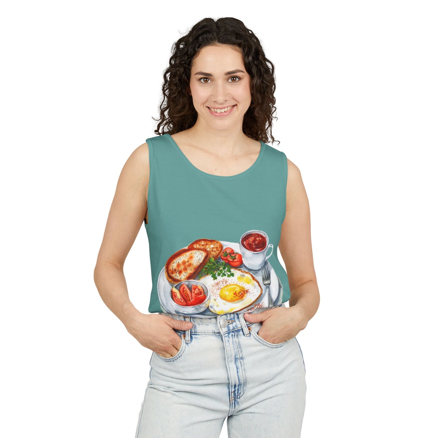 Unisex Garment-Dyed Tank Top - British Royal Food Heritage