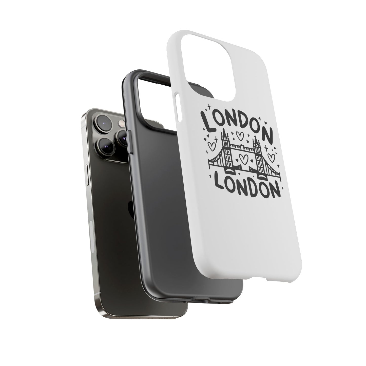 Love London Bridge Phone Case, Tough Cases for London Lovers, Cute Protection, Travel Gift, Phone Accessory, Design with Love
