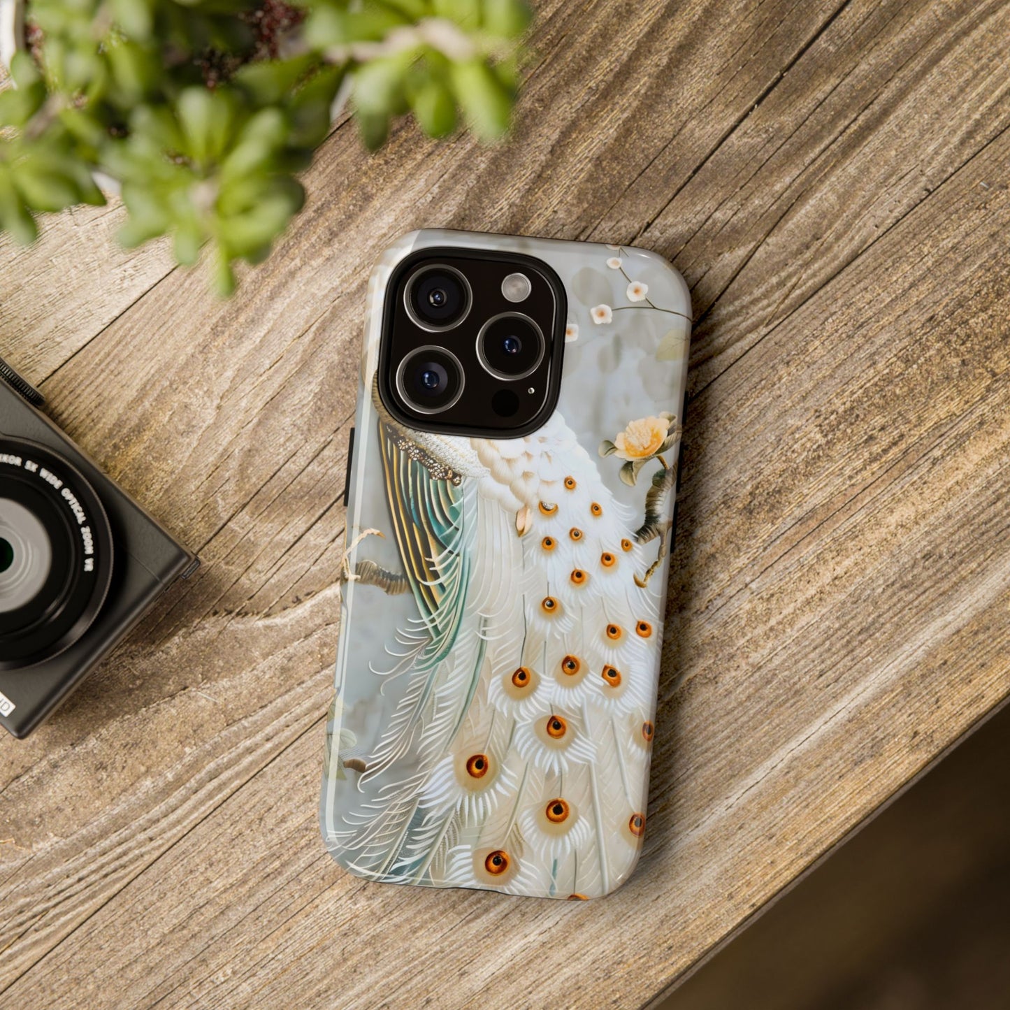 White peacock Tough Cases