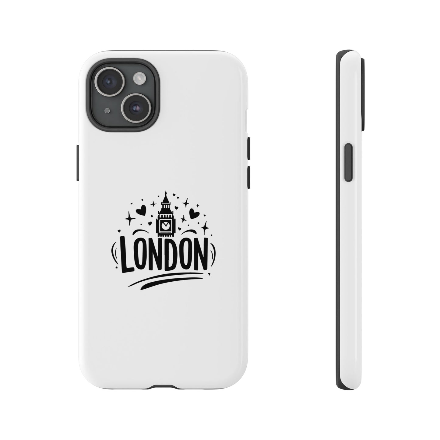 Stylish Phone Case for London Lovers, London Gift, Travel Accessory, Unique Smartphone Case, Cityscape Phone Cover