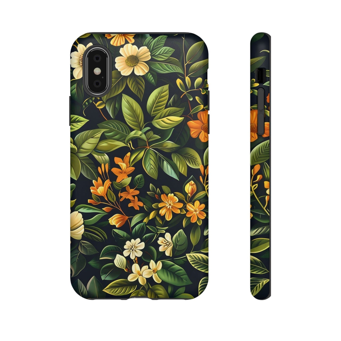 Floral Phone Case - Nature-Inspired Tough Cases for Everyday Use, Gift for Nature Lovers, Phone Protection, Unique Design