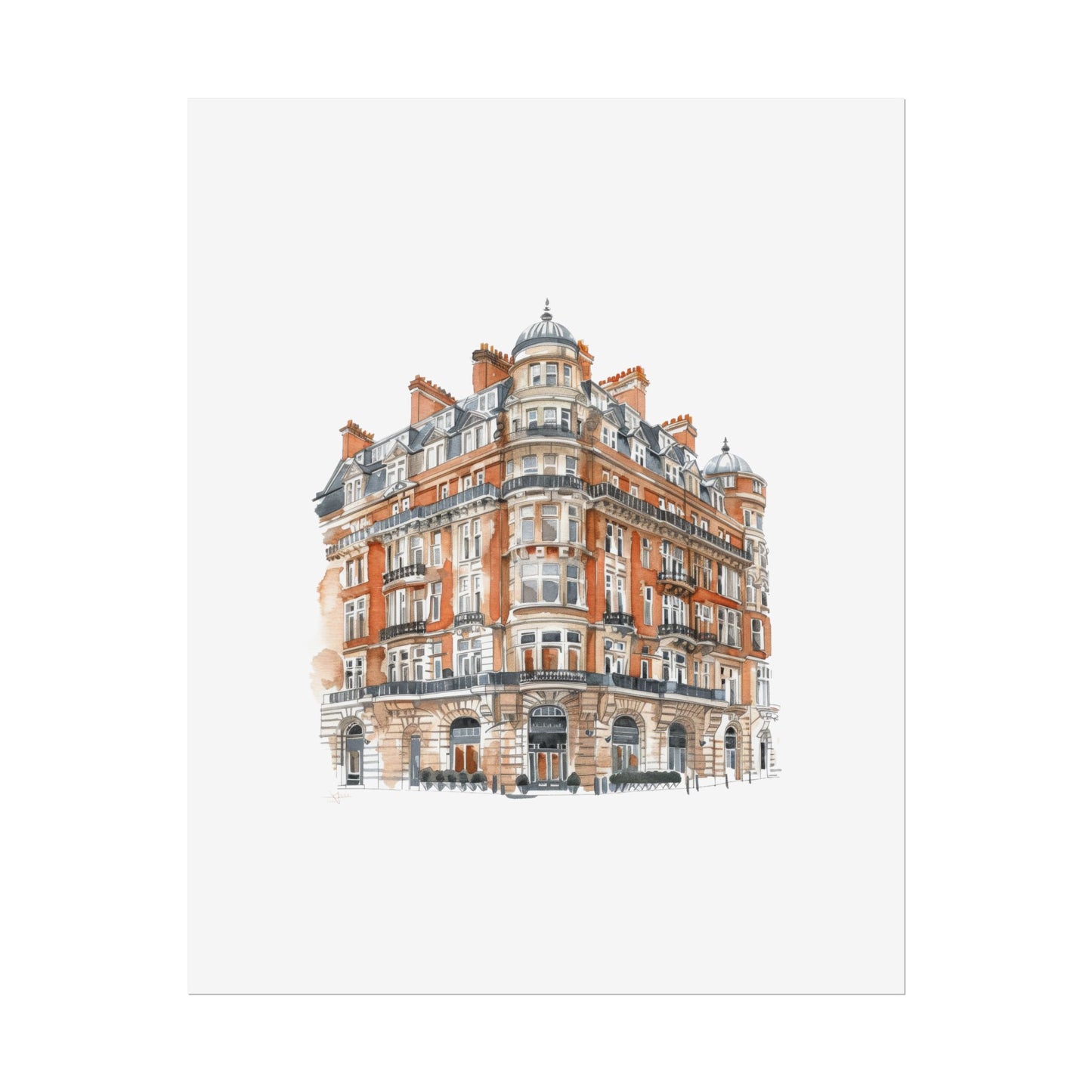 Elegant Architectural Rolled Posters, Art Prints for Home Decor, Gift for Housewarming, Wall Art for Living Room, Unique Art Decor
