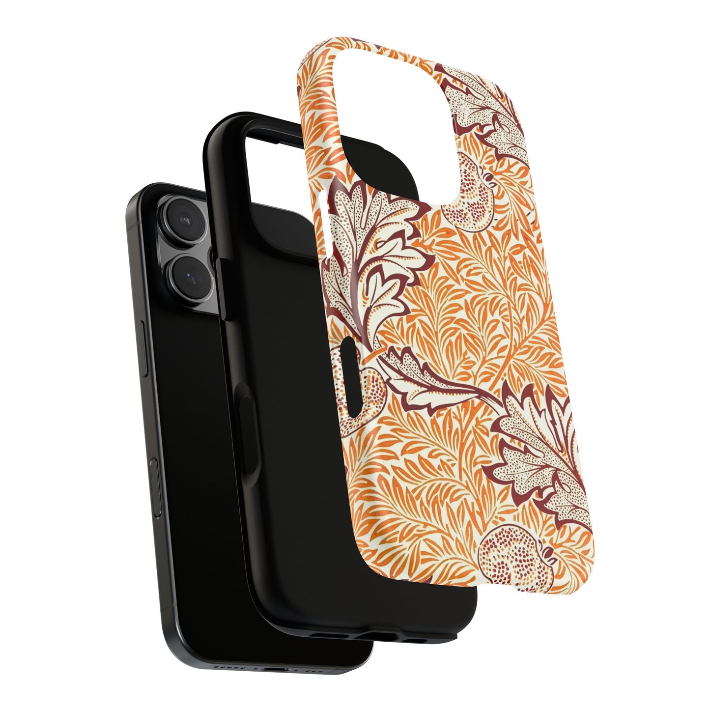 Stylish Phone Case, Tough Cases with Floral Design, Protective Cover, Gift for Her, Cute Phone Accessory