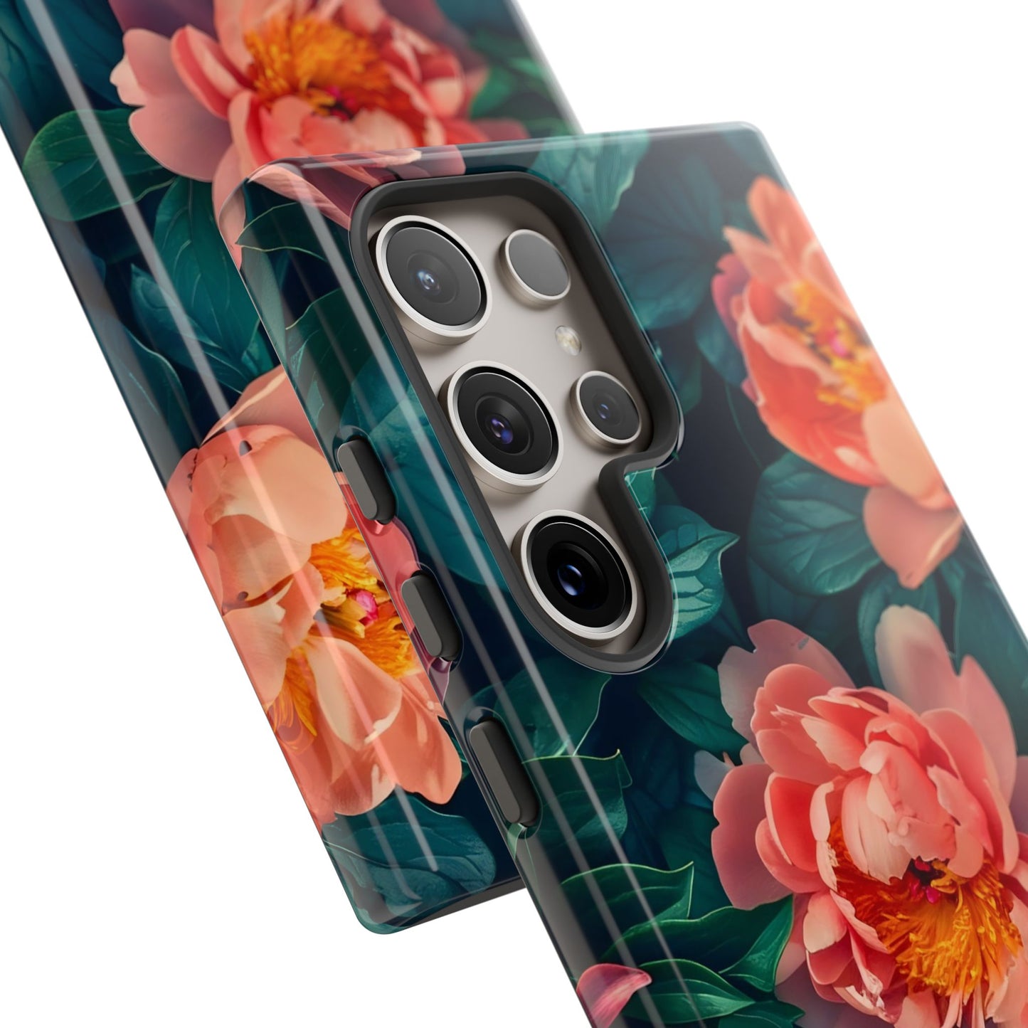 Floral Phone Case - Tough Cases, Flower Design, Botanical Art, Phone Accessory, Gift for Her, Nature Lovers