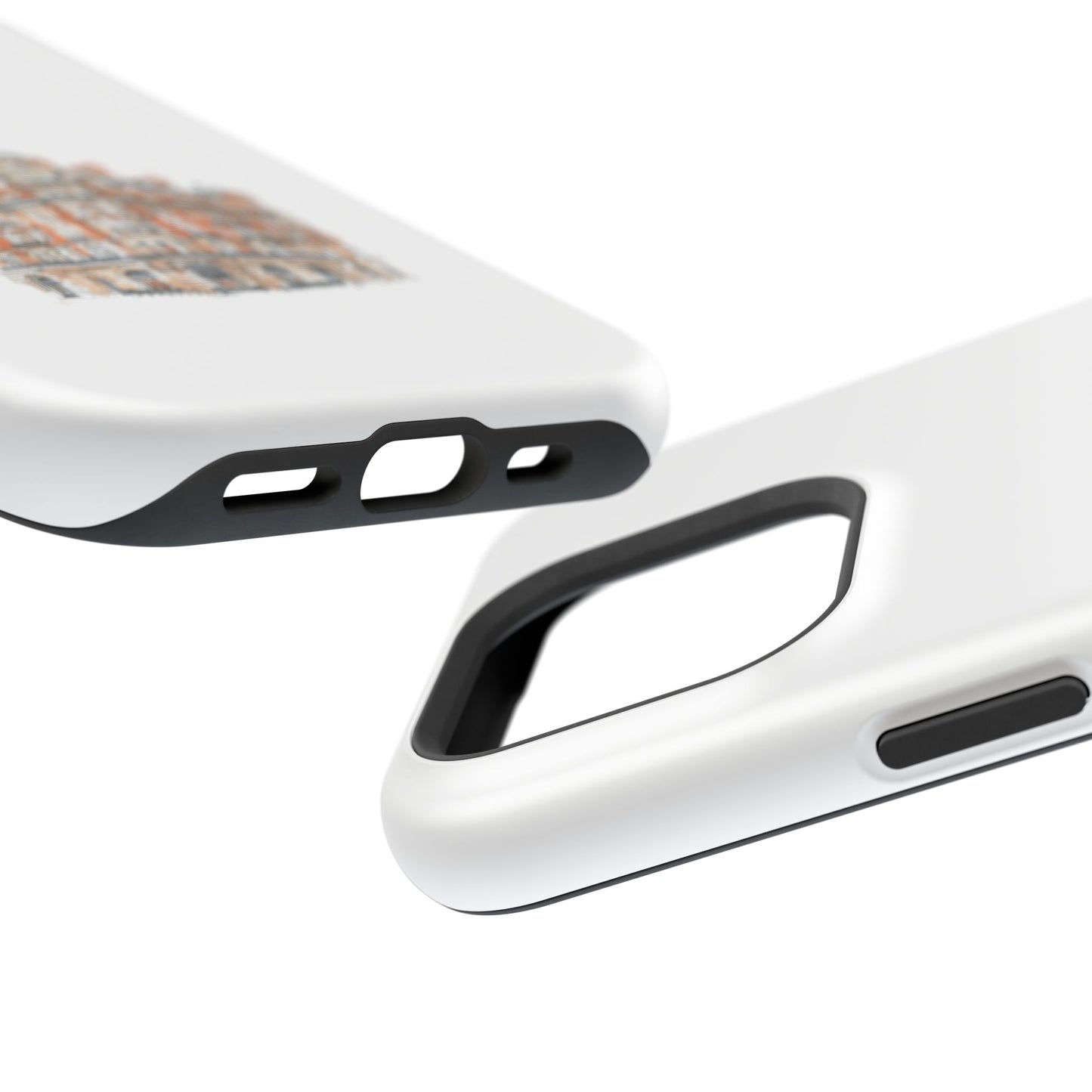 Stylish Magnetic Phone Cases, Unique Design, Urban Art, Customizable Accessories, Great Gift for Phone Lovers