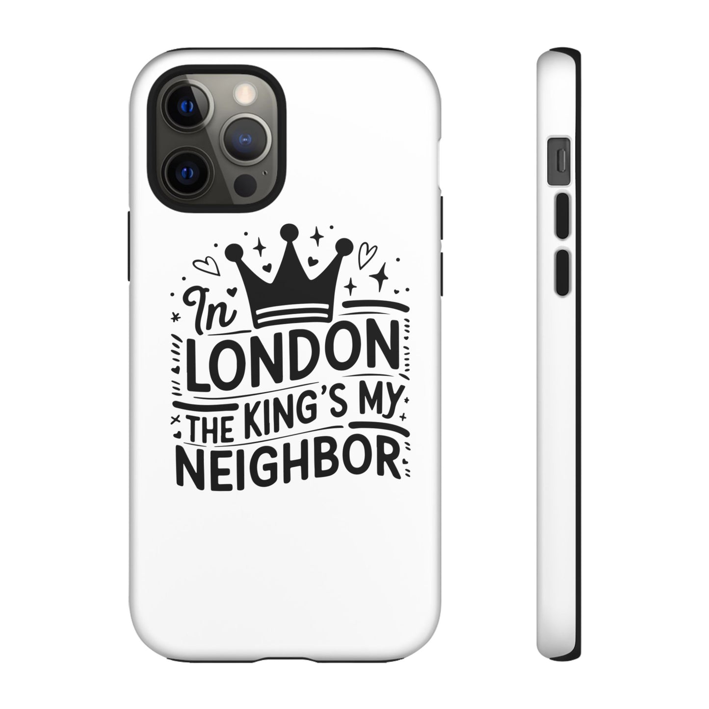 London's Neighbour Phone Case | Royalty Design for Travelers, Gifts for Friends, British Souvenir, Phone Accessory, Stylish Protection