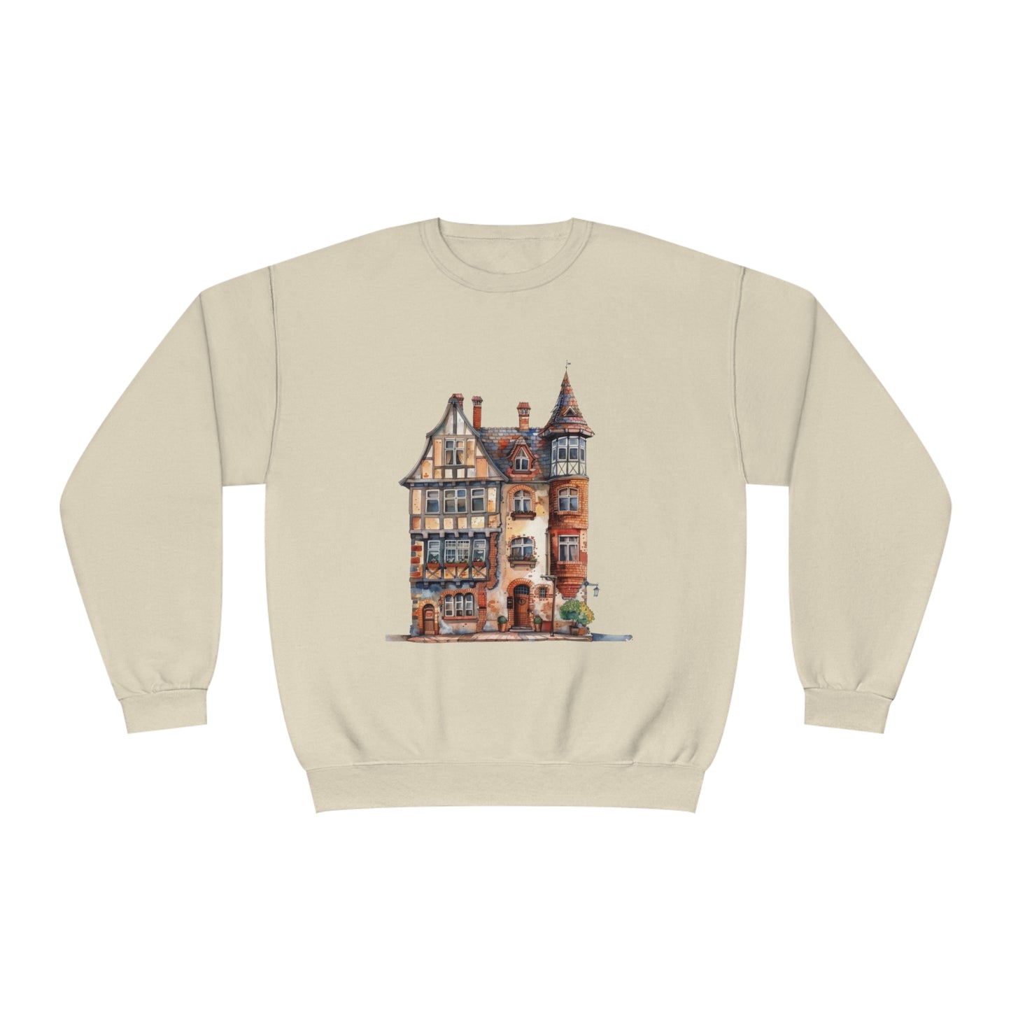 Unisex NuBlend® Crewneck Sweatshirt - Charming British House