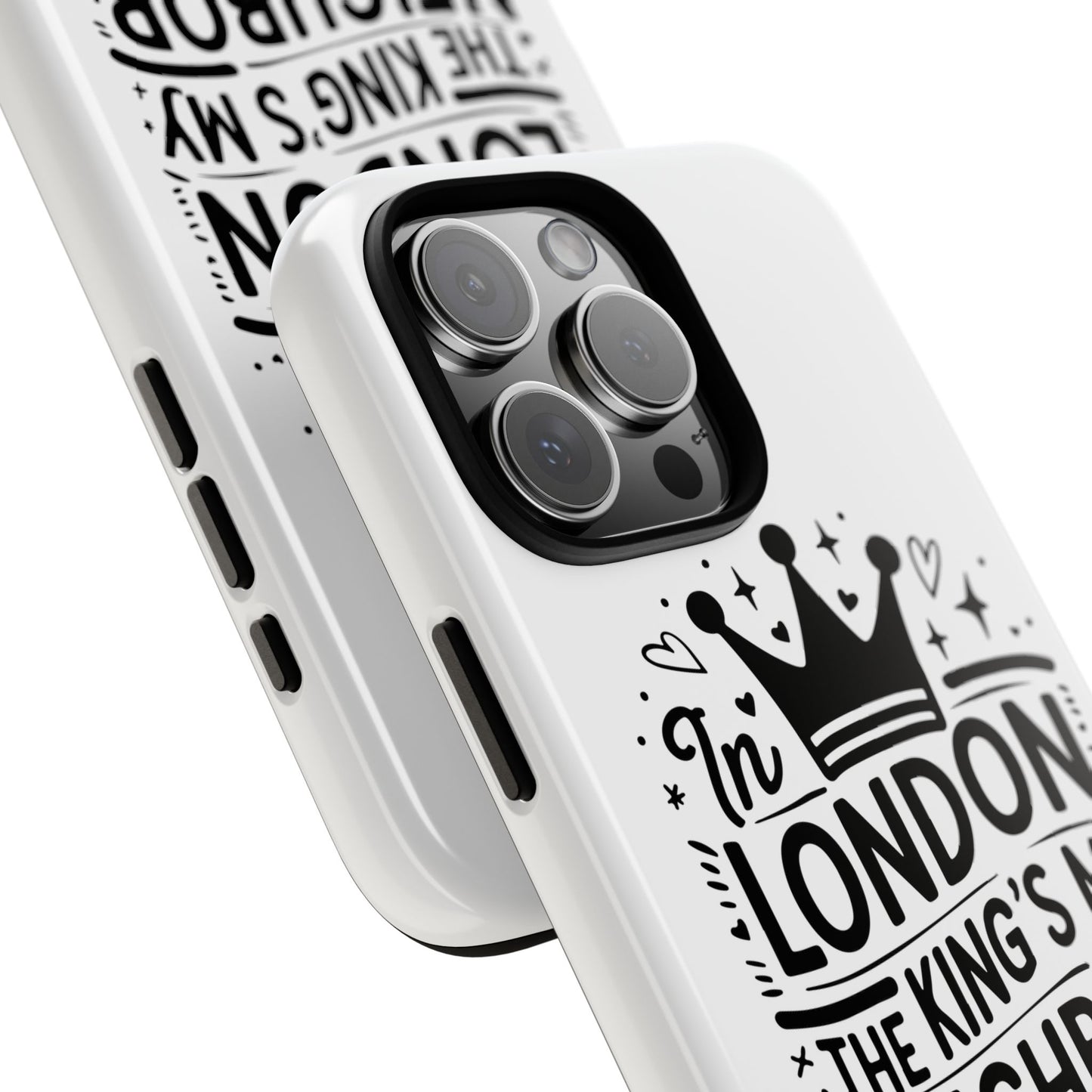 London's Neighbour Phone Case | Royalty Design for Travelers, Gifts for Friends, British Souvenir, Phone Accessory, Stylish Protection