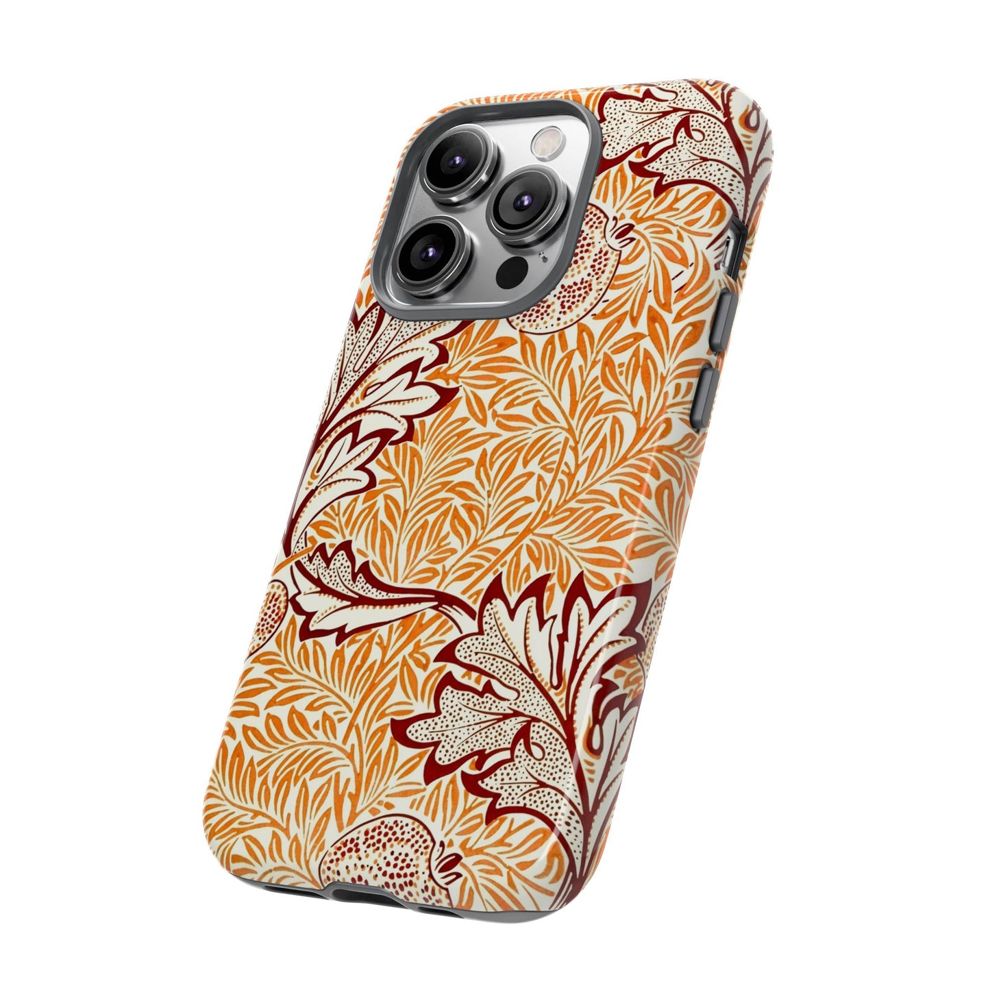 Stylish Phone Case, Tough Cases with Floral Design, Protective Cover, Gift for Her, Cute Phone Accessory