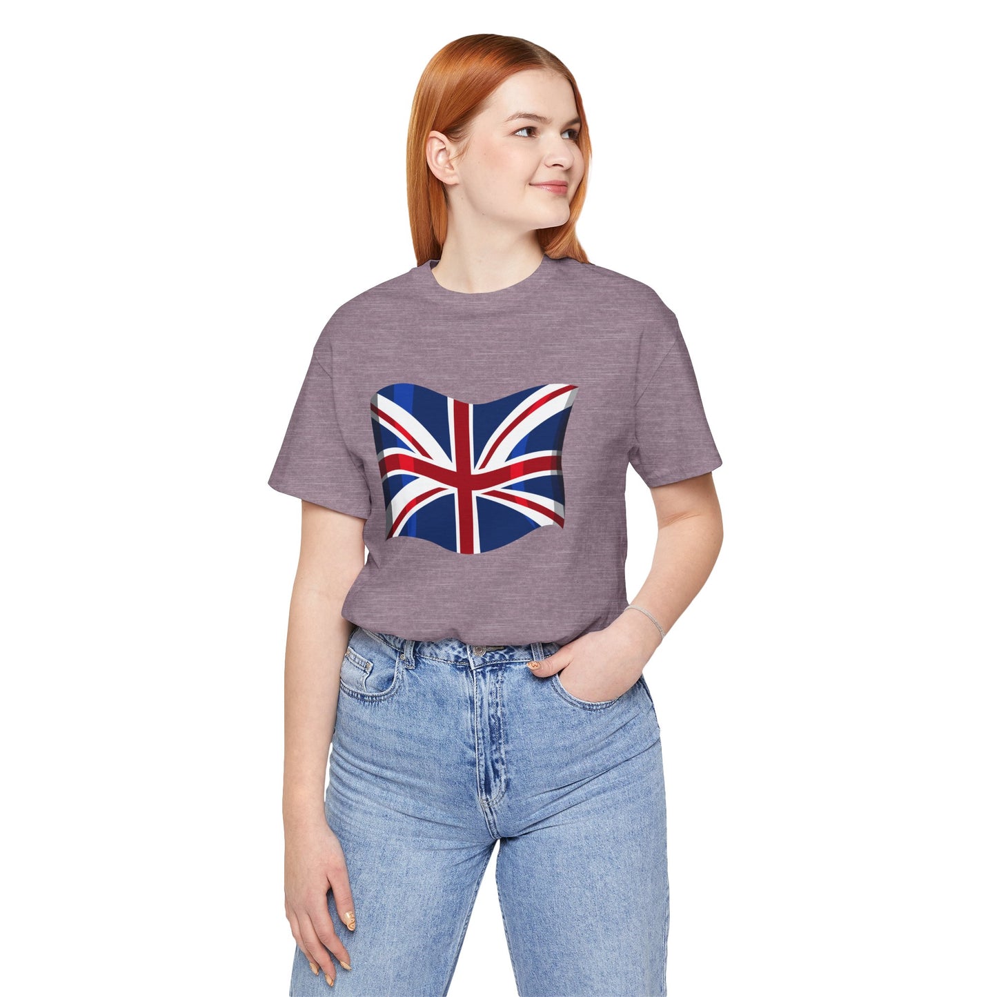 Unisex Jersey Short Sleeve Tee - Classic UK Flag Design - Union Jack Symbol