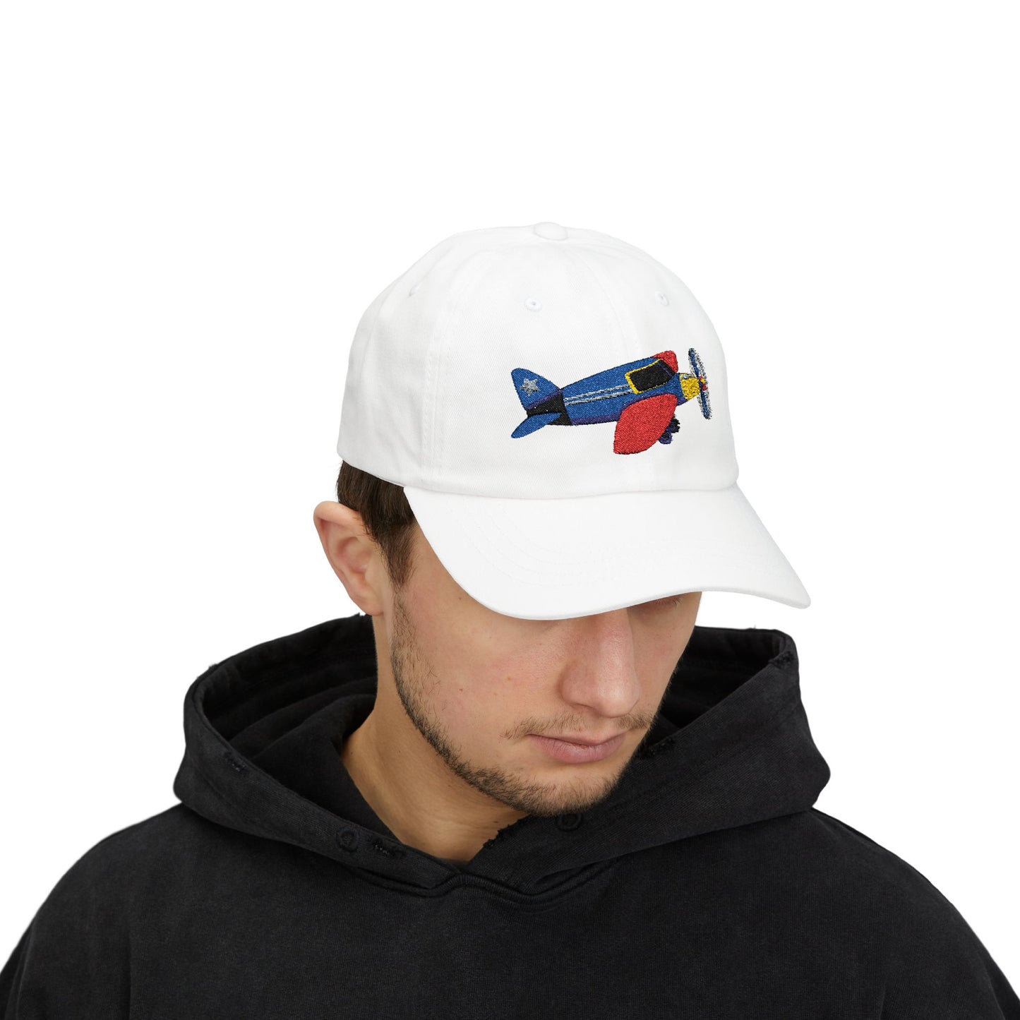 Classic Airplane Dad Cap, Vintage Airplane Hat, Dad Gifts, Casual Everyday Cap, Father's Day, Travel Accessory