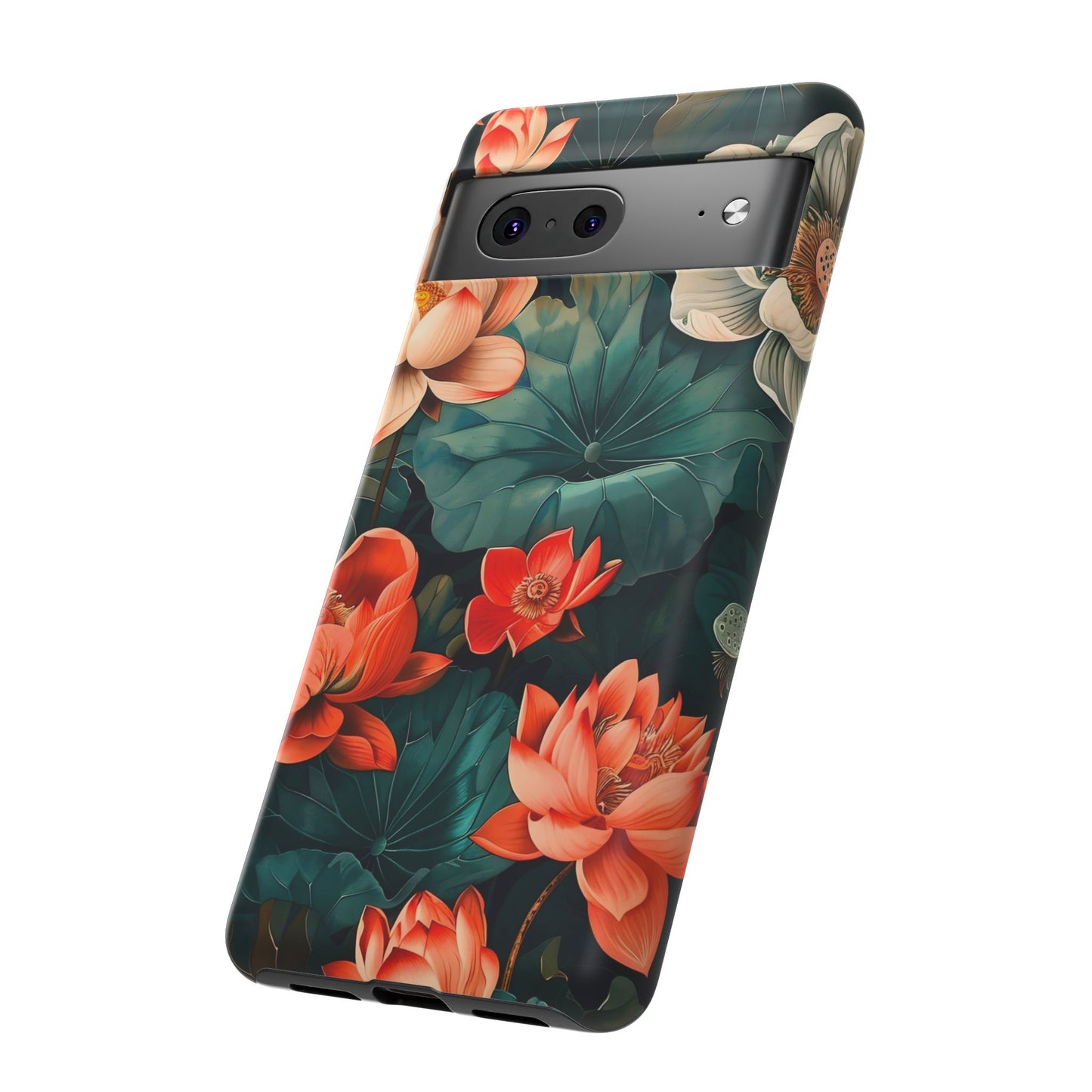 Flower Phone Case, Floral Phone Cover, Tough Case for Floral Lovers, Gift for Her, Stylish Tech Accessories