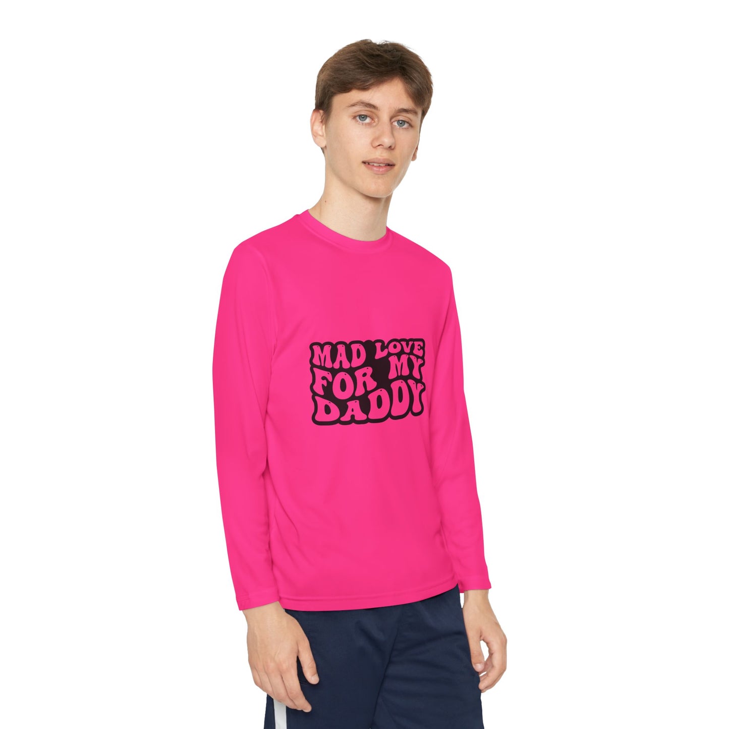 Youth Long Sleeve Tee - Mad Love for My Daddy
