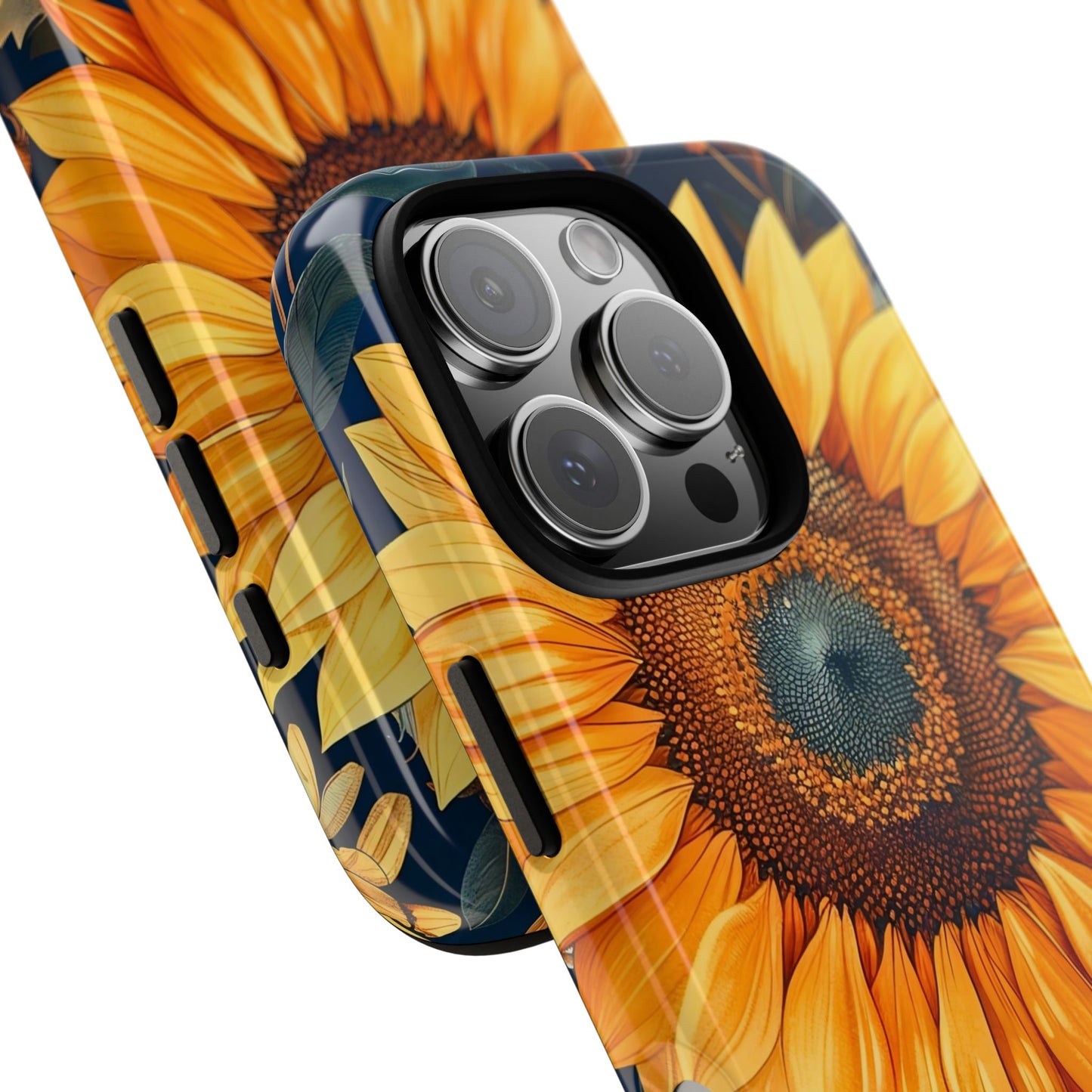 Sunflower Phone Case - Floral Design for Nature Lovers, Cute Spring Accessory, Gift for Her, Eco-Friendly Cover