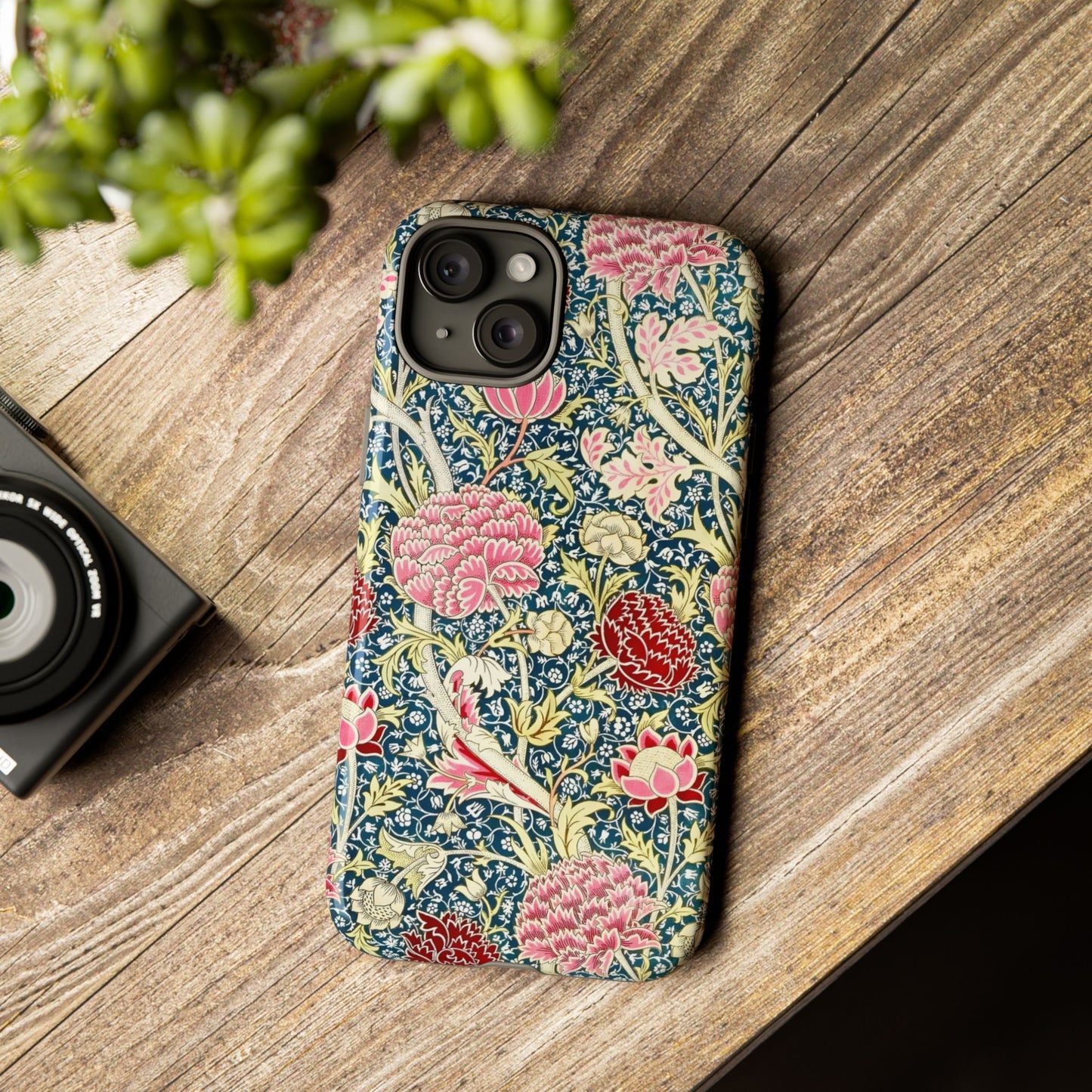 Floral Phone Case, Tough Cases, Durable Phone Cover, Stylish Phone Protector, Gift Idea for Nature Lovers, Floral Pattern Tech Accessories