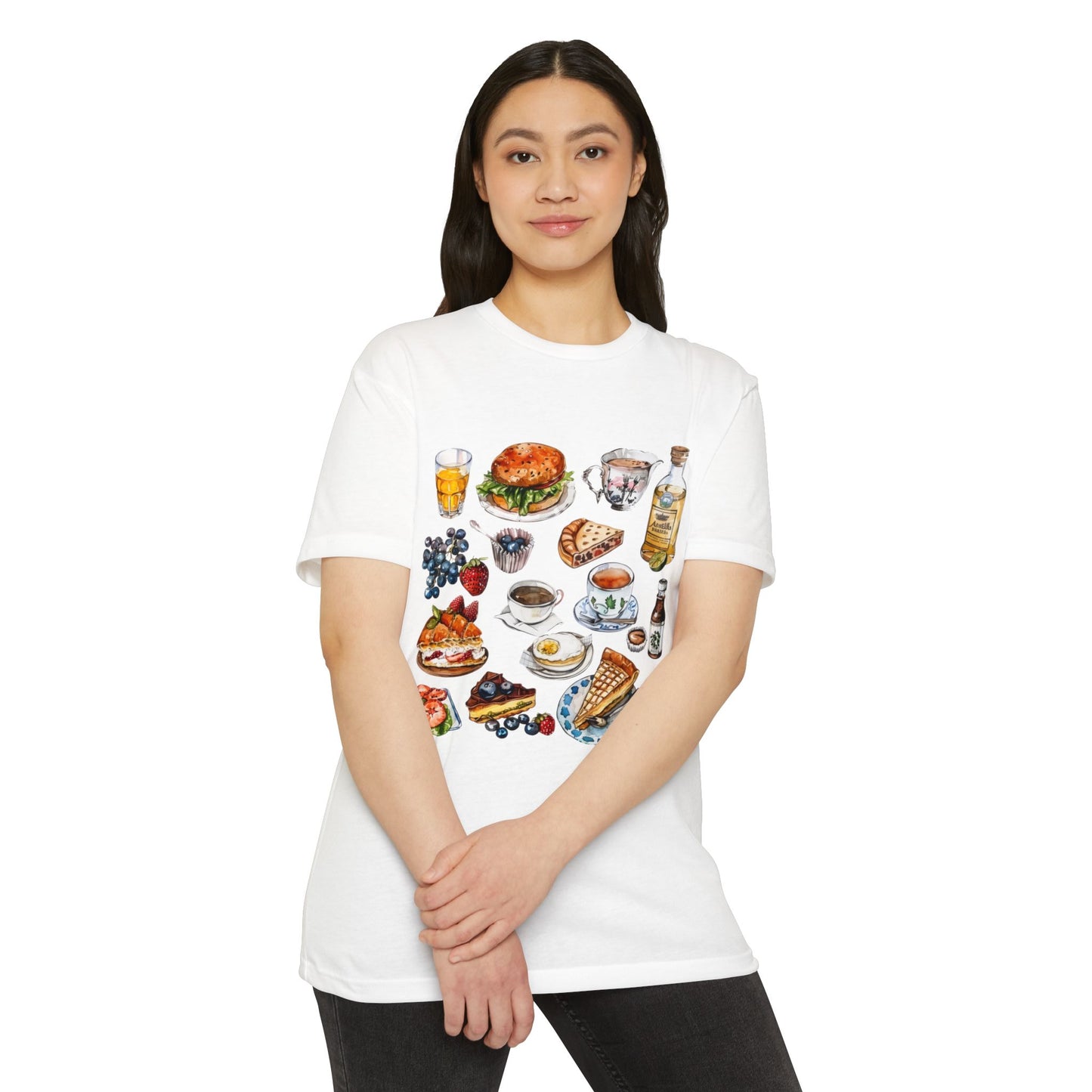Unisex CVC Jersey T-shirt - Quintessential England - A Celebration of Icons