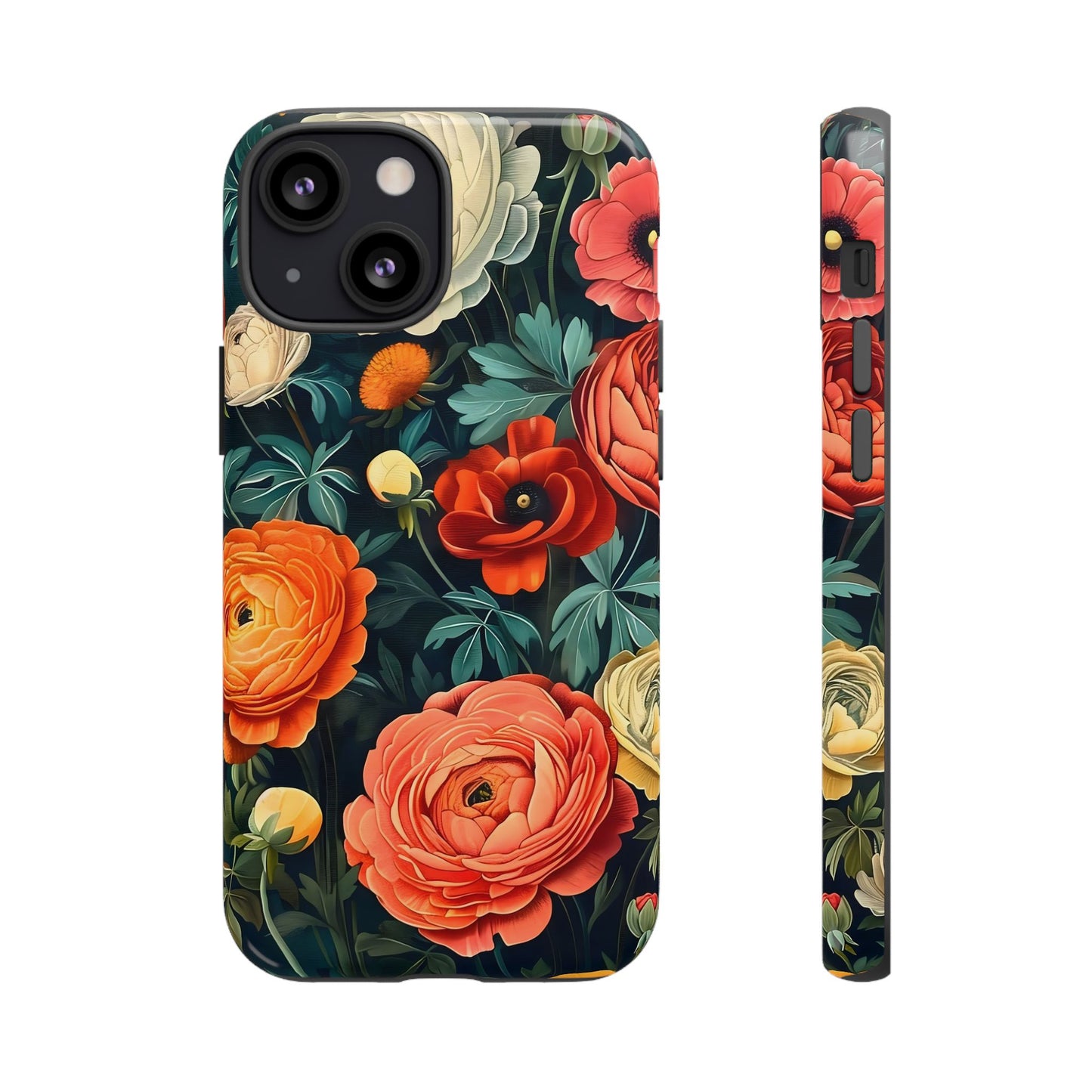 Floral Phone Case, Tough Cases - Stylish Protection, Gifts for Her, Nature Lover Decor, Floral Accessories