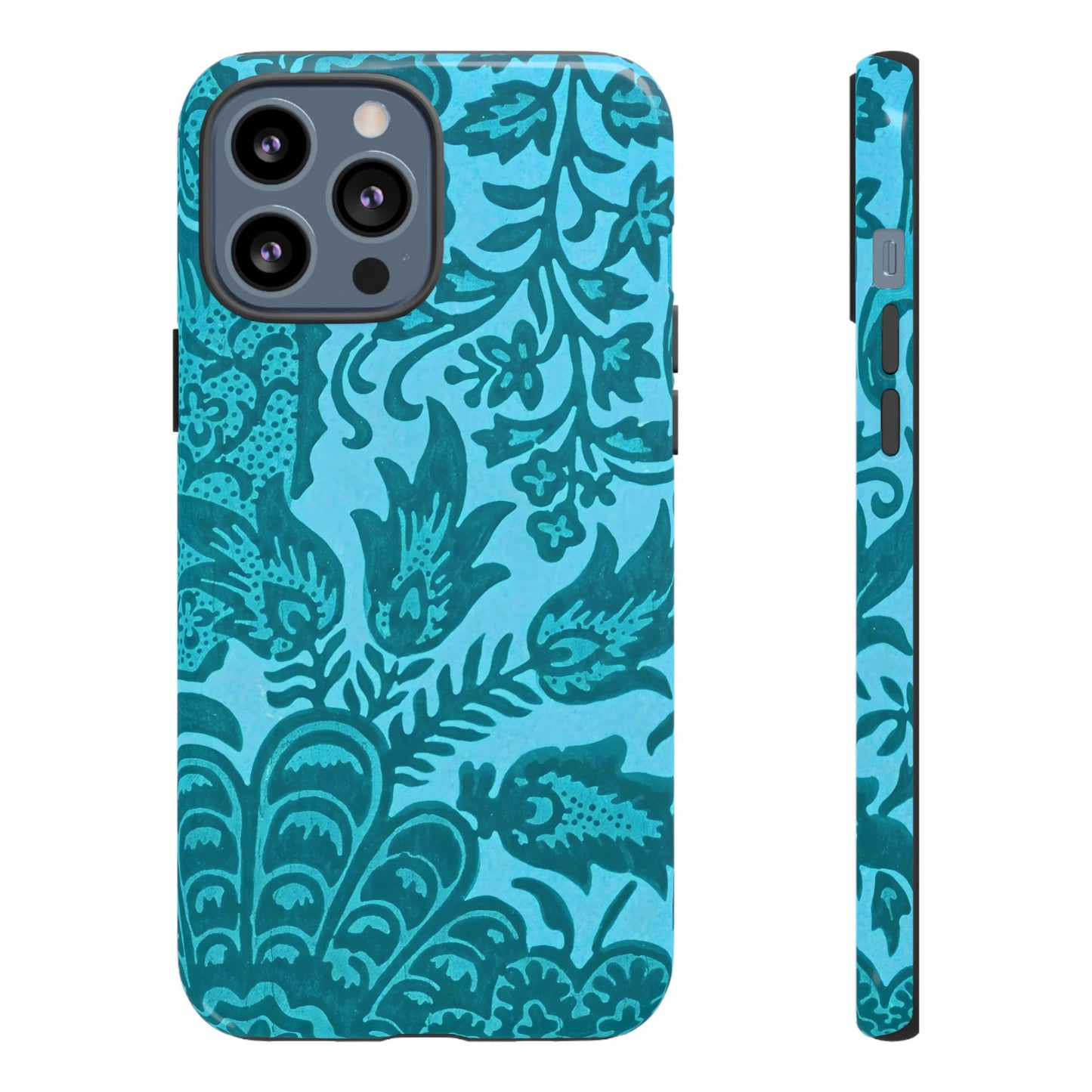 Bohemian Phone Case, Tough Floral Phone Cover, Artistic Phone Protector, Gift for Her, Unique Tech Accessories
