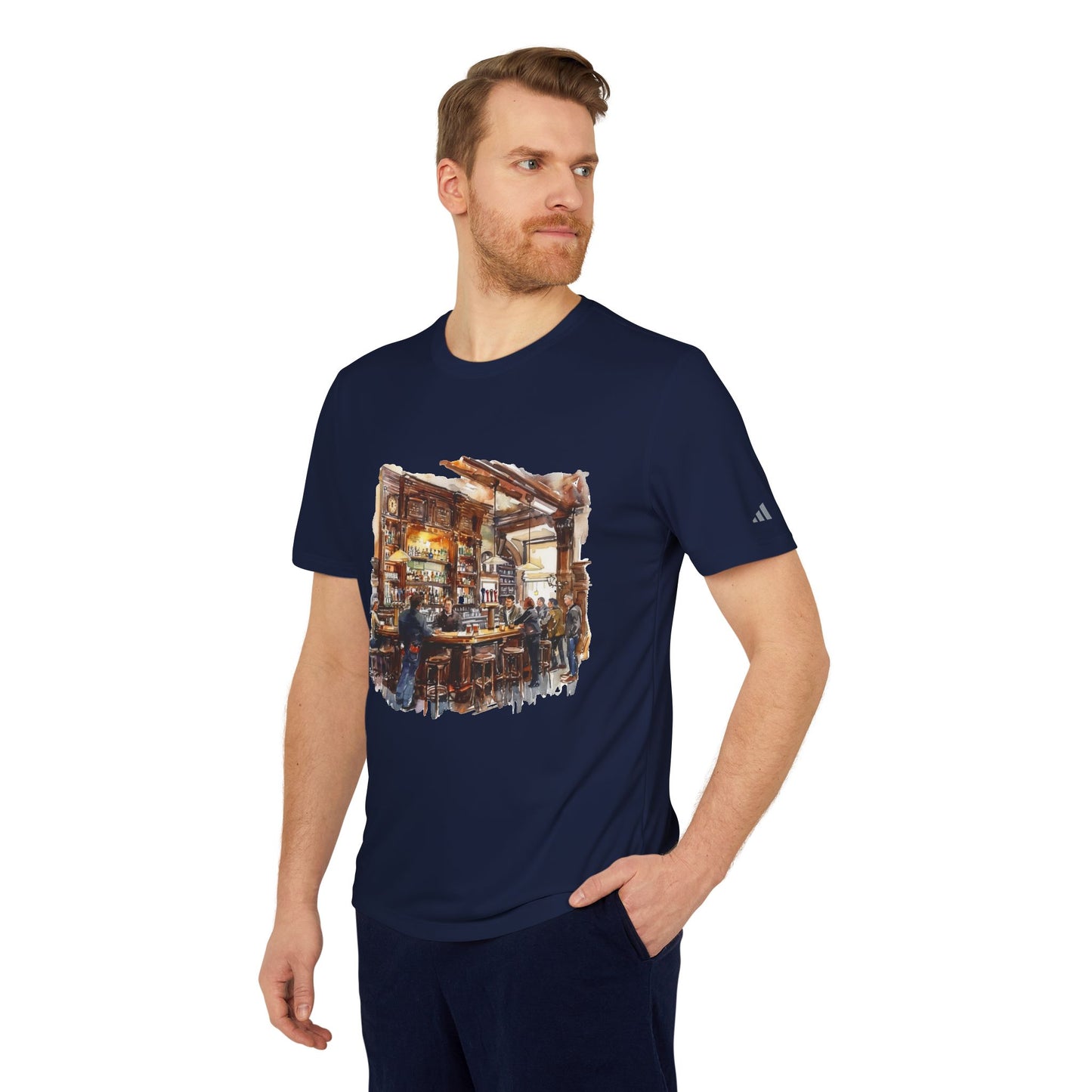 adidas Unisex Sport T-shirt - Cheers to Tradition - The Classic British Pub
