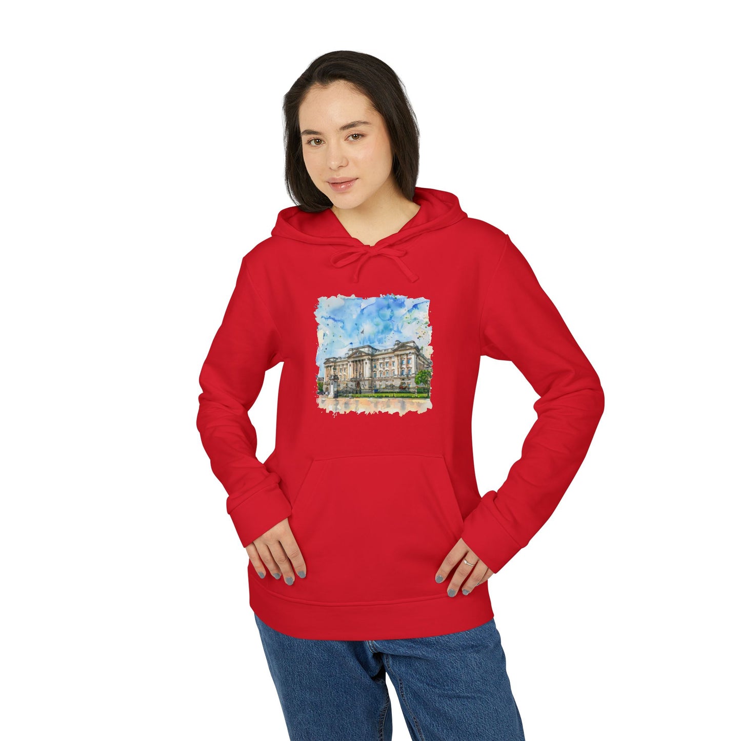 adidas Unisex Fleece Hoodie - British Nature Landscapes and Natural Beauty