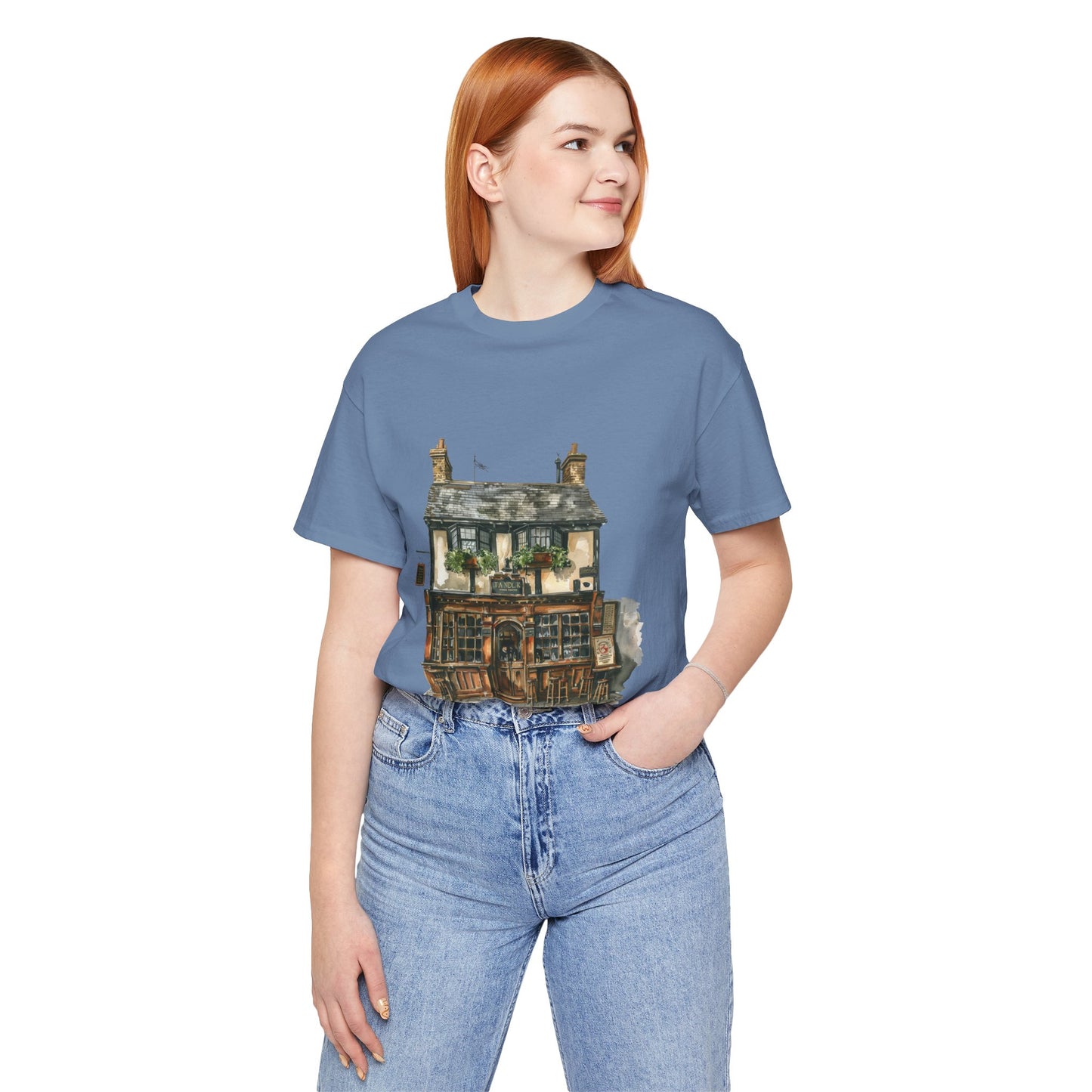 Unisex Jersey Short Sleeve Tee - Charming & Cozy - Life in a British Village House