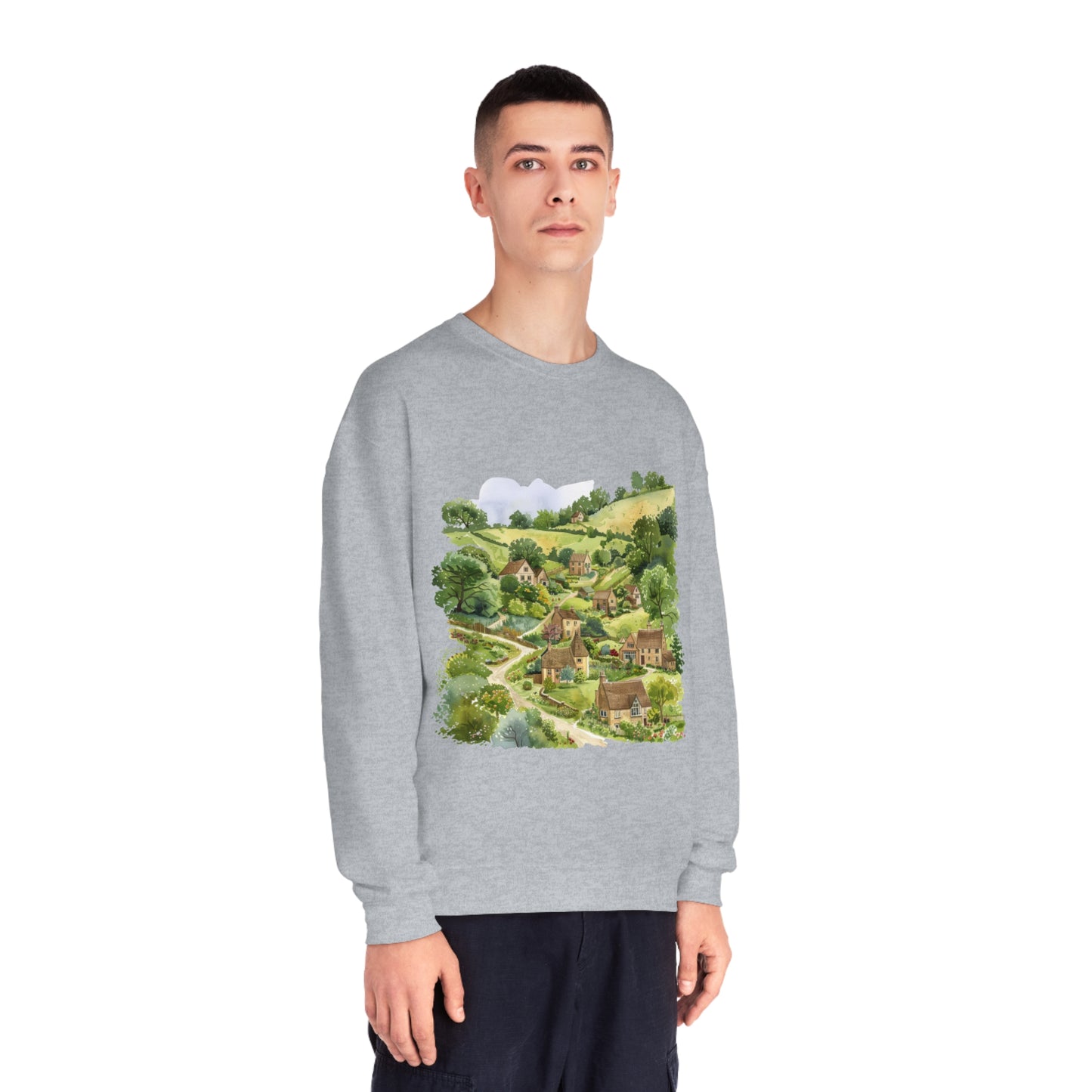 Unisex NuBlend® Crewneck Sweatshirt - England Aesthetics