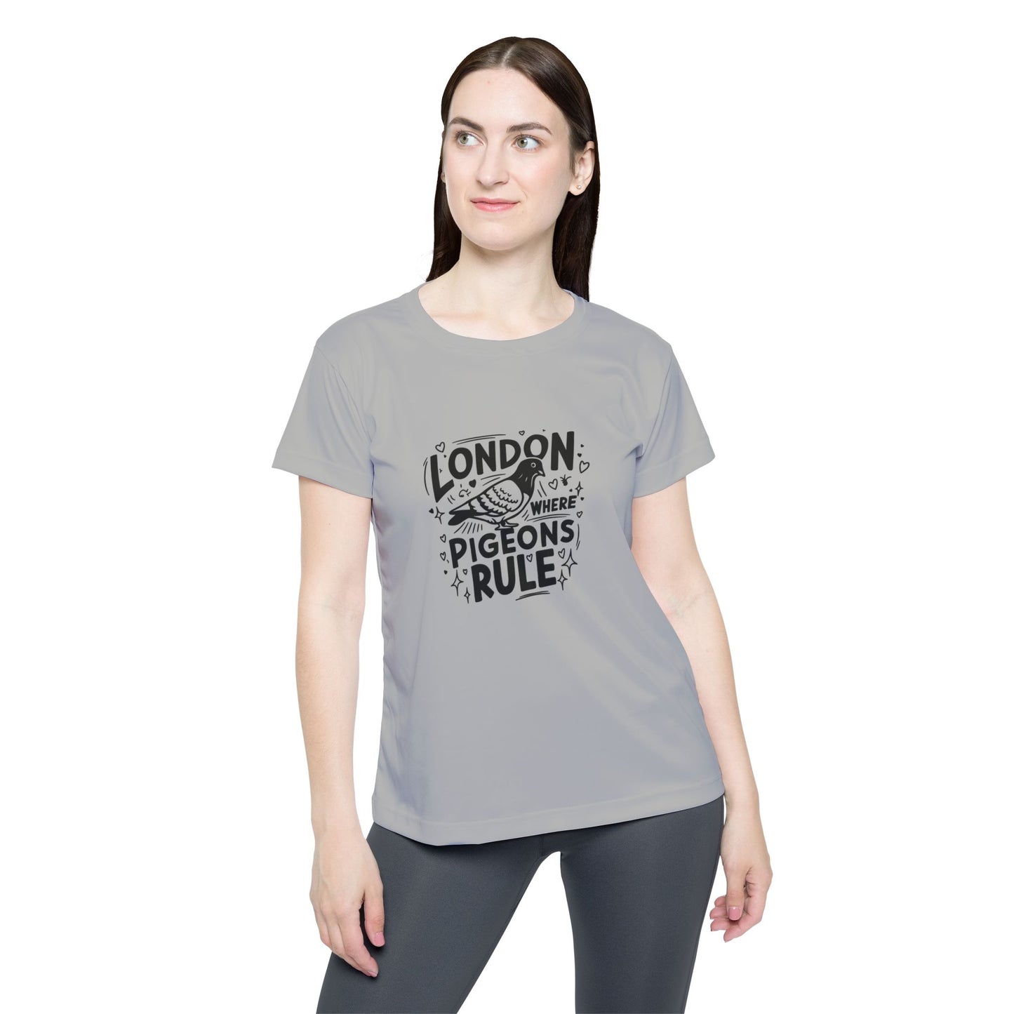 Women's Sports Jersey - London where pigeons rule