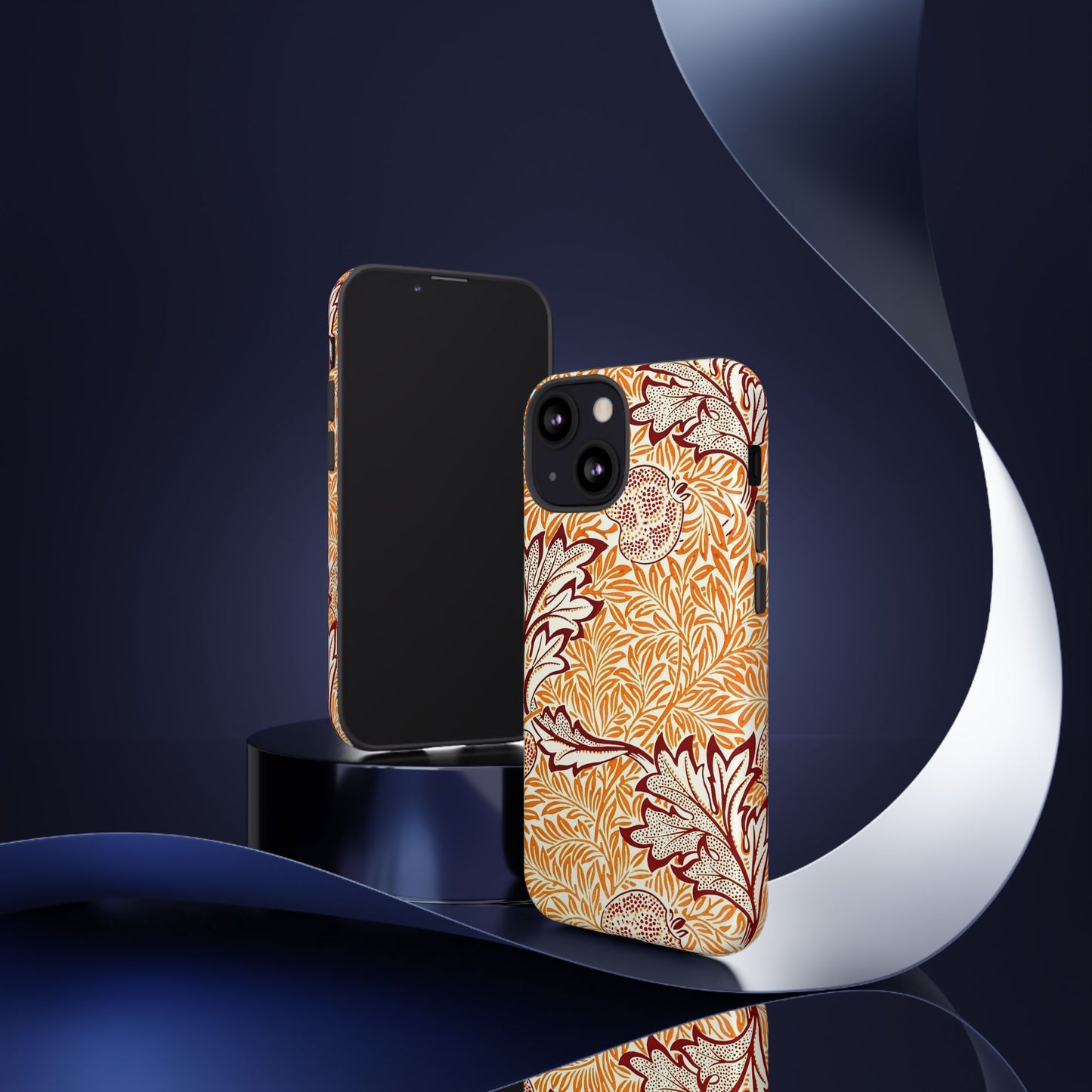 Stylish Phone Case, Tough Cases with Floral Design, Protective Cover, Gift for Her, Cute Phone Accessory