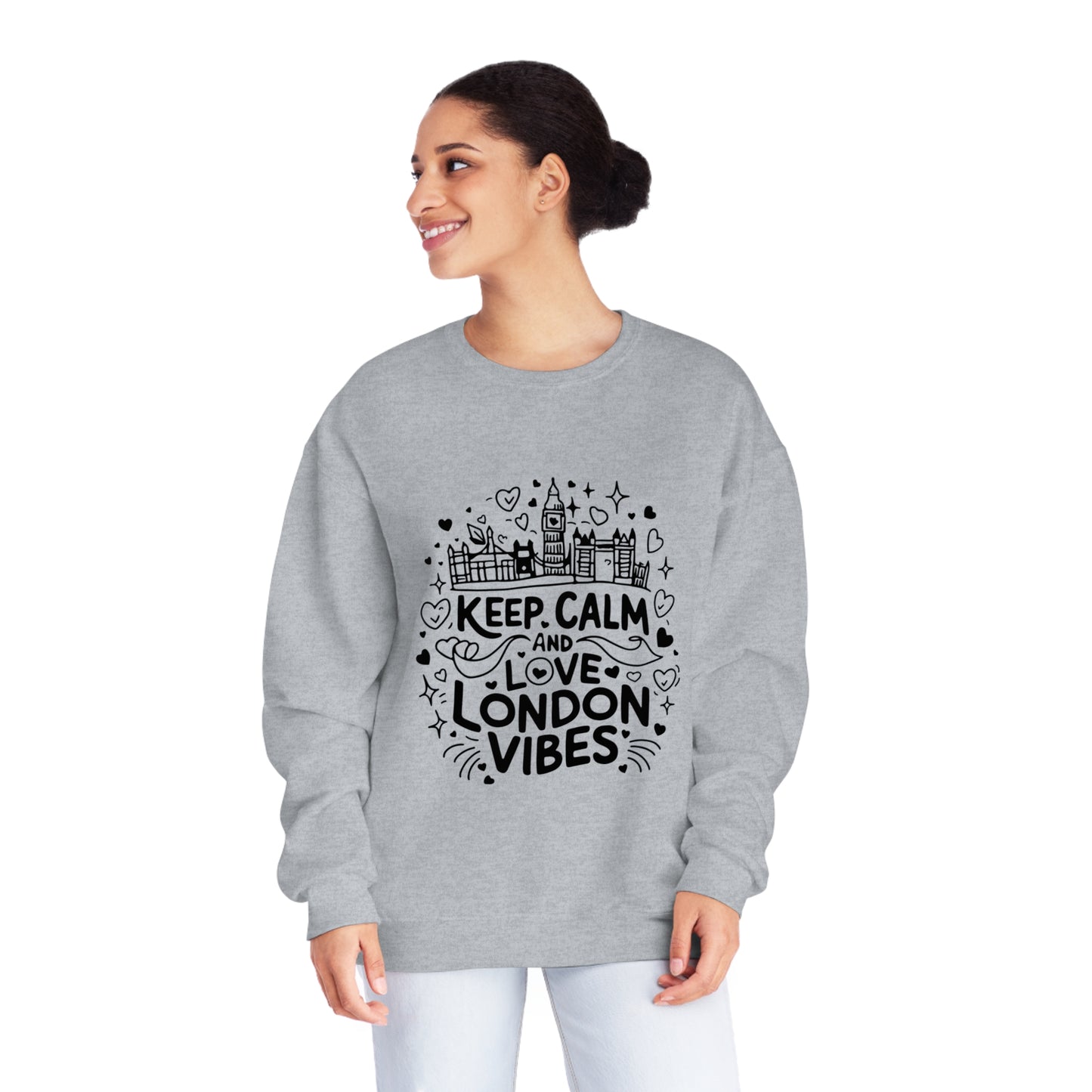 Unisex NuBlend® Crewneck Sweatshirt - Lovely London Vibes