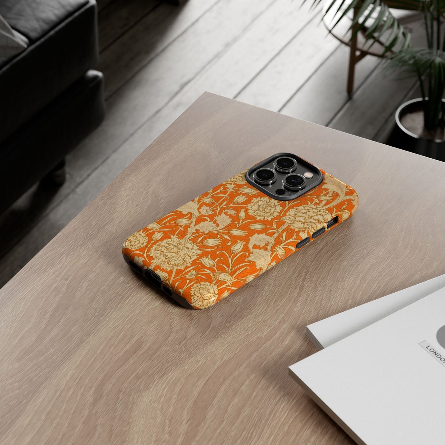 Floral Phone Case, Vibrant Tough Cases for Garden Lovers, Stylish Protection, Gift for Birthdays, Spring Decor, Unique Design