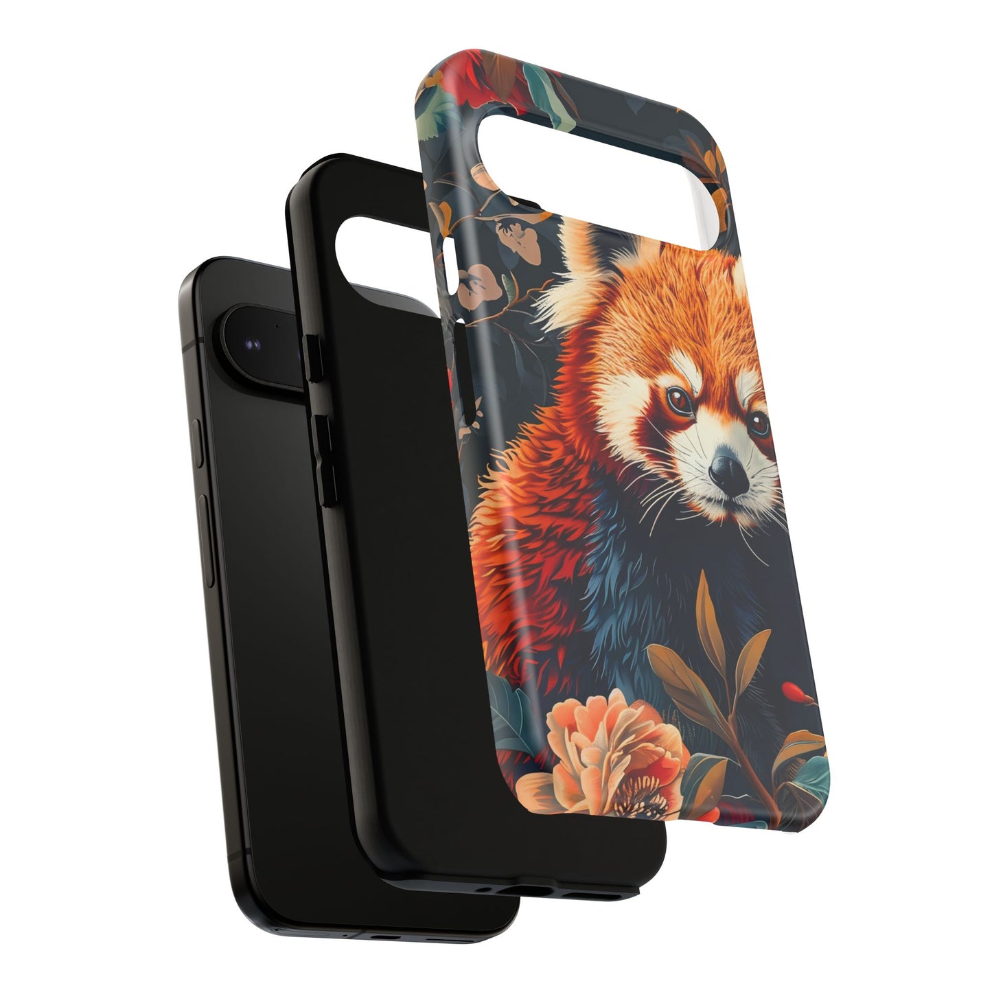 Cute Red Panda Phone Case, Wildlife Lover Gift, Tough Cases for iPhone, Nature-Themed Phone Cover, Animal Art Shell, Cute Tech Accessories