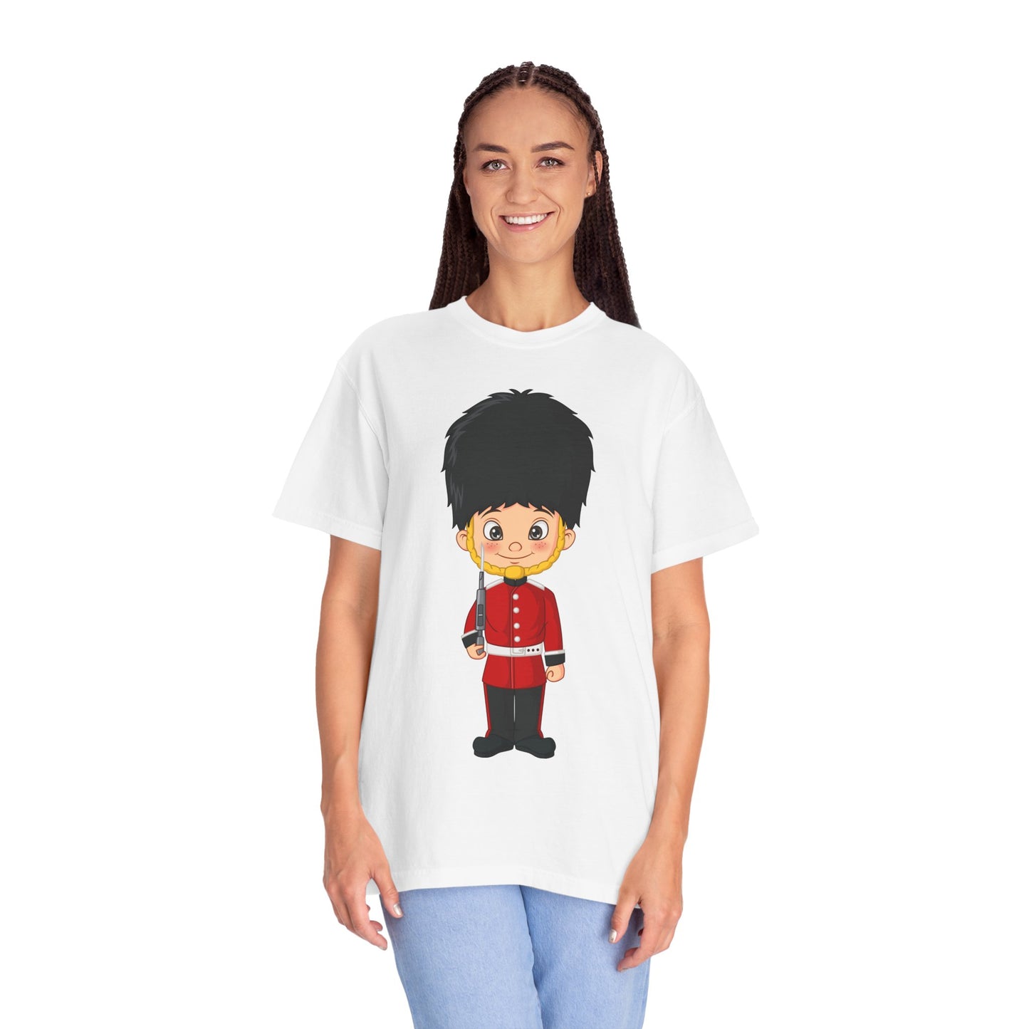 Unisex Garment-Dyed T-shirt - Bodmin’s Brave - The Iconic Red Jacket