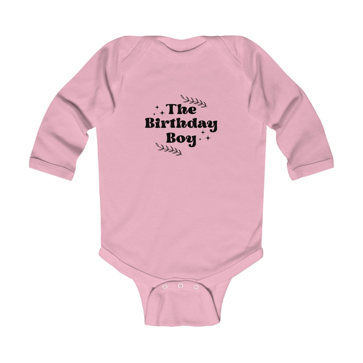 The Birthday Boy Infant Long Sleeve Bodysuit