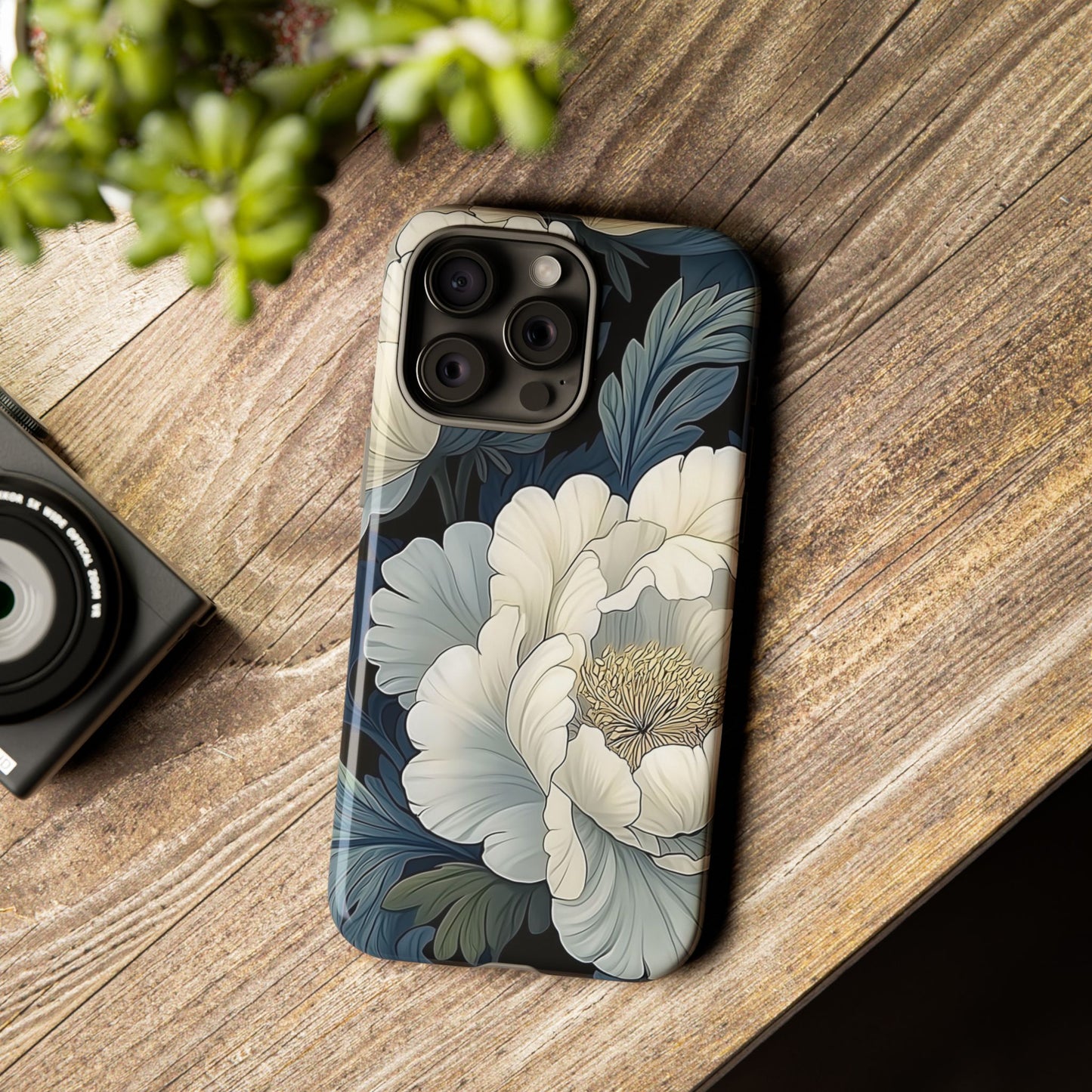 Floral Phone Case - Elegant Tough Cases for Nature Lovers, Stylish Protective Cover for Gifts, Birthdays, Mom's Day, Floral Design