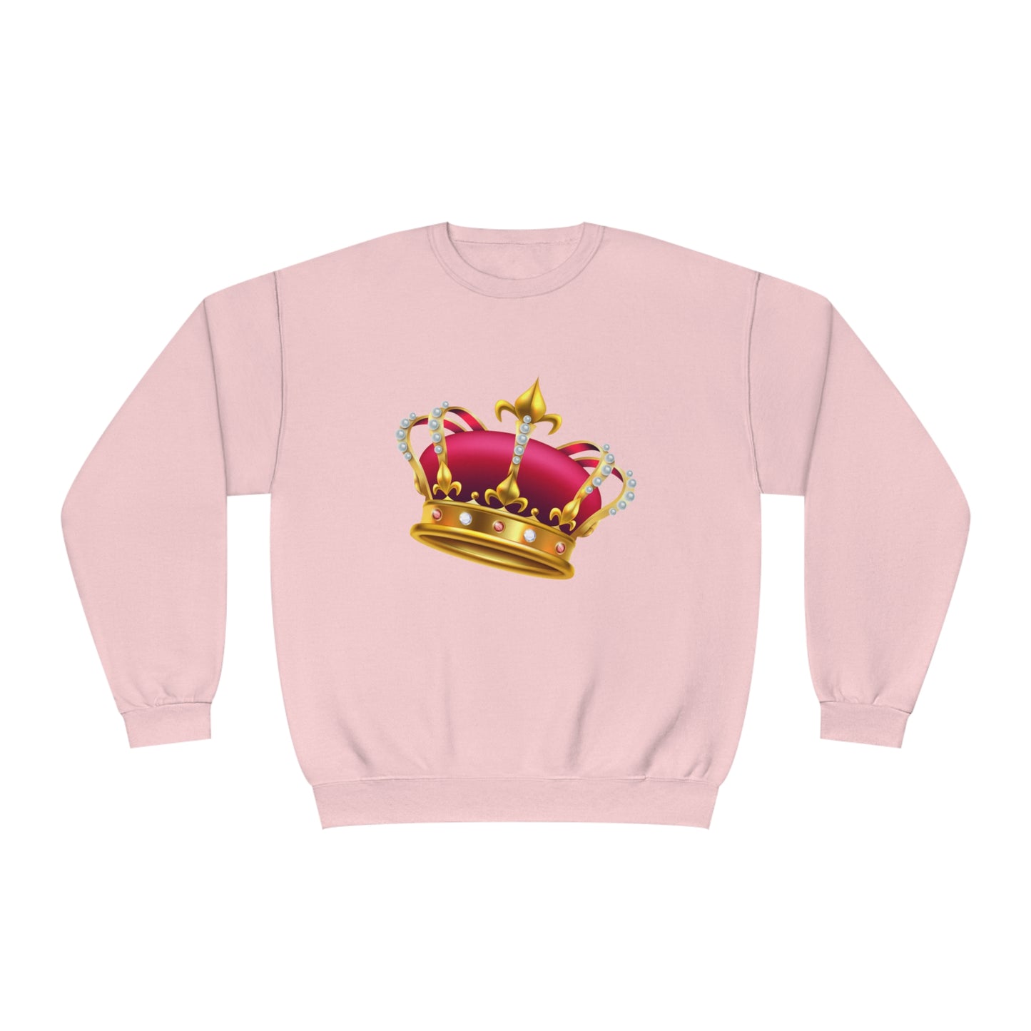 Unisex NuBlend® Crewneck Sweatshirt - British Royal Crown Design - Iconic Symbol of Monarchy