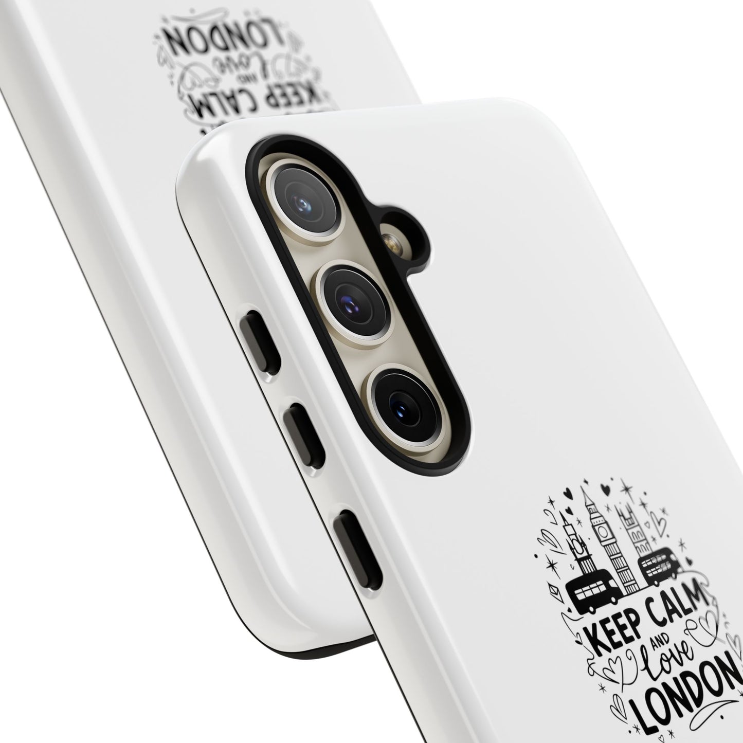 London Keepsake Phone Case - Keep Calm and Love London Design