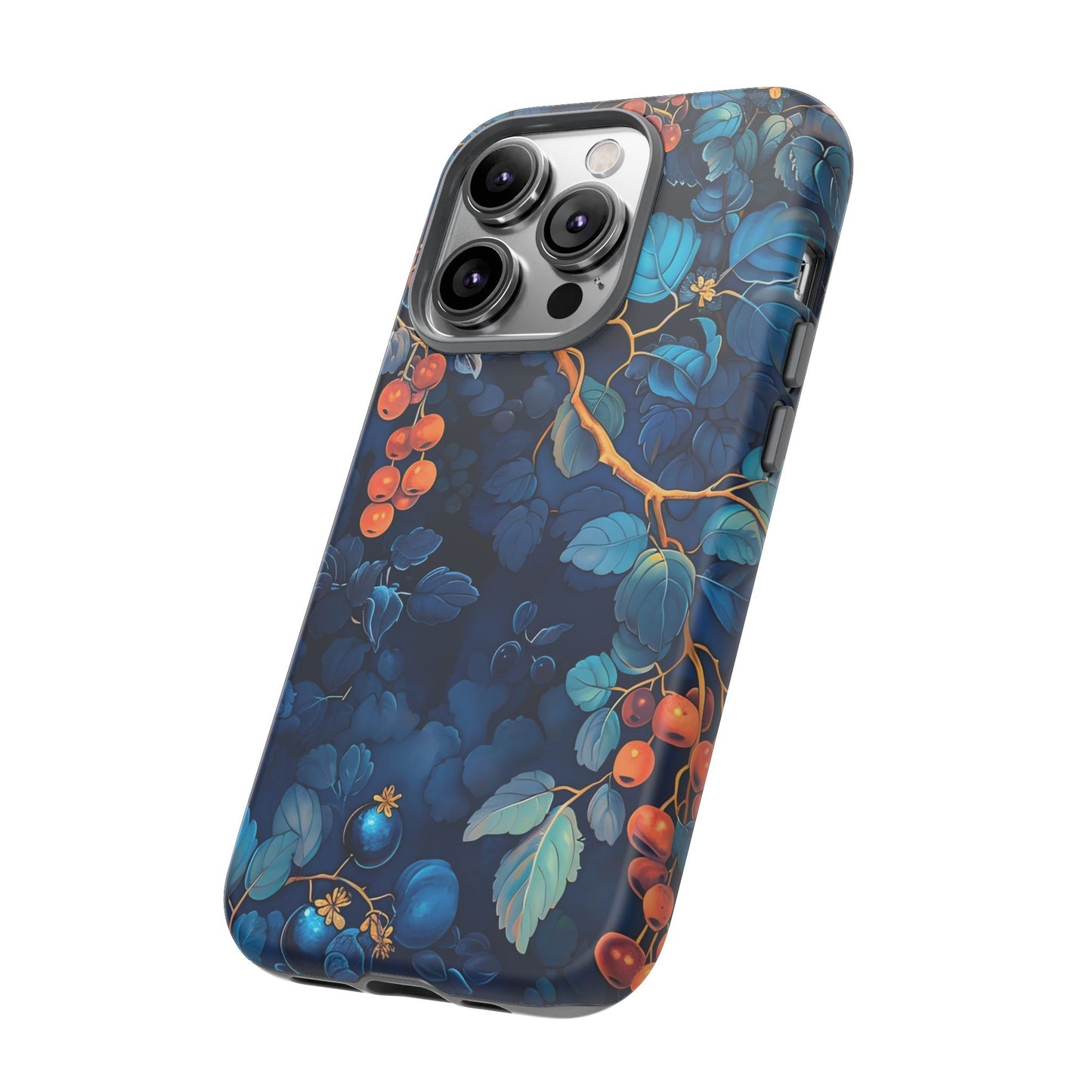 Artistic Phone Case with Floral Design, Tough Cases for iPhone, Nature-Inspired Accessory, Unique Gift for Her, Protective Cover