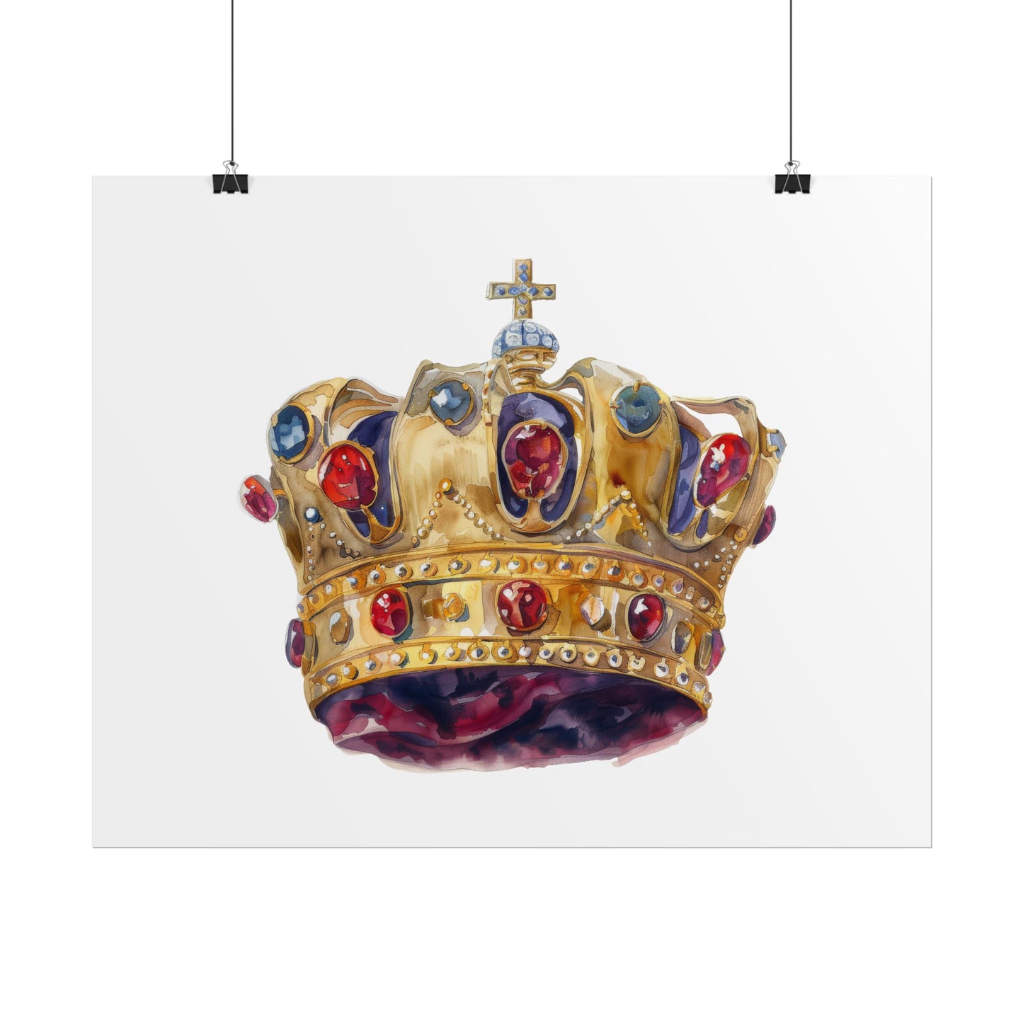 Crown Rolled Posters