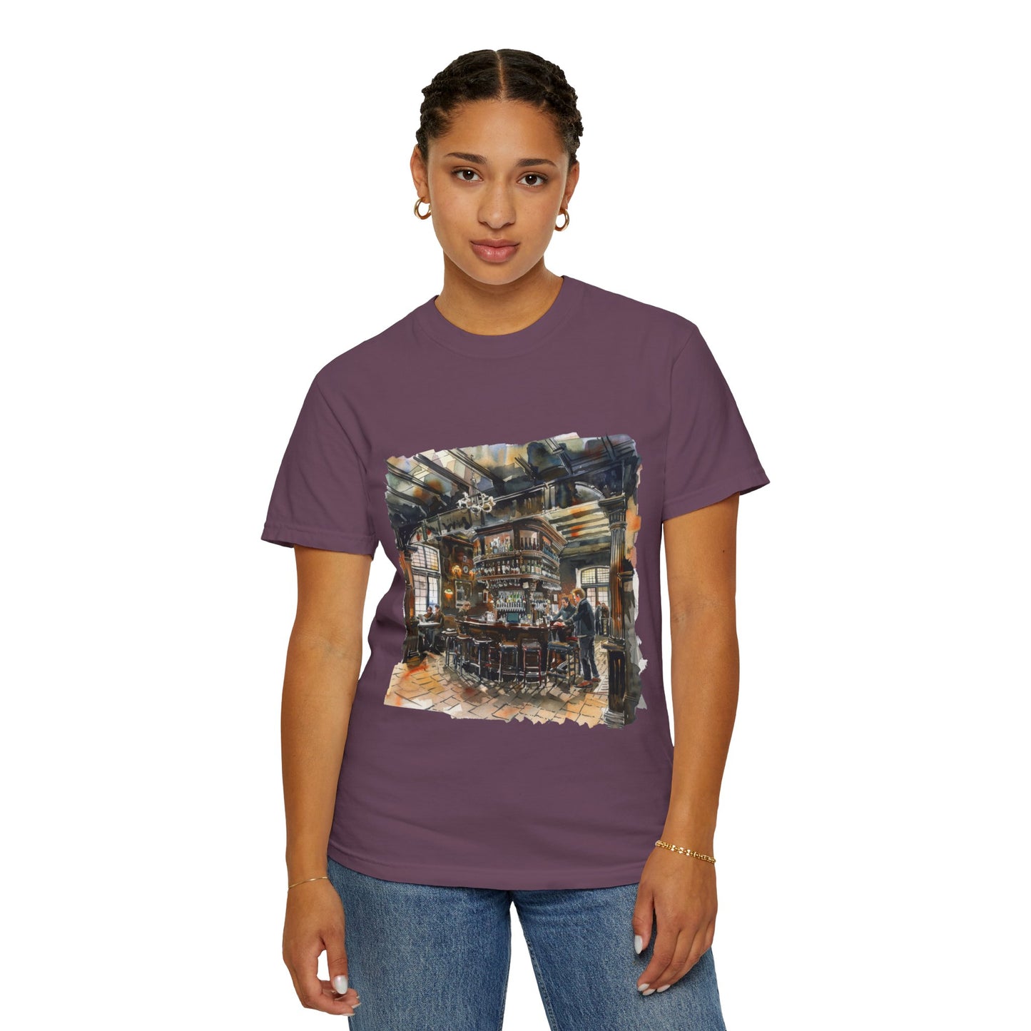 Unisex Garment-Dyed T-shirt - The Quintessential British Pu