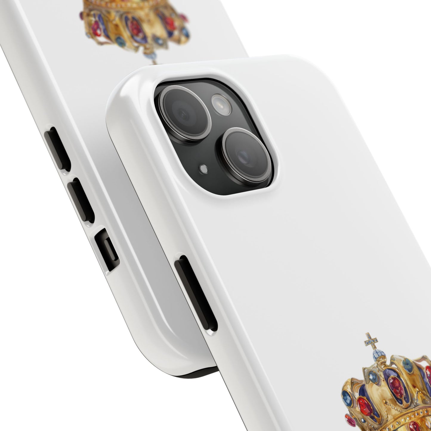 Royal Crown Tough Phone Case - Durable and Stylish Protection