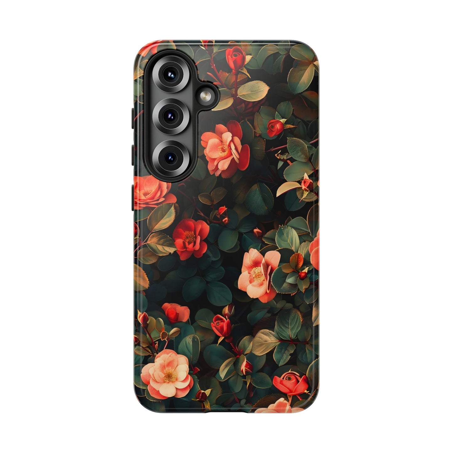 Floral Phone Case - Elegant Floral Design, Tough Protective Case, Perfect Gift for Her, Trendy Phone Accessories, Mother’s Day, Birthday