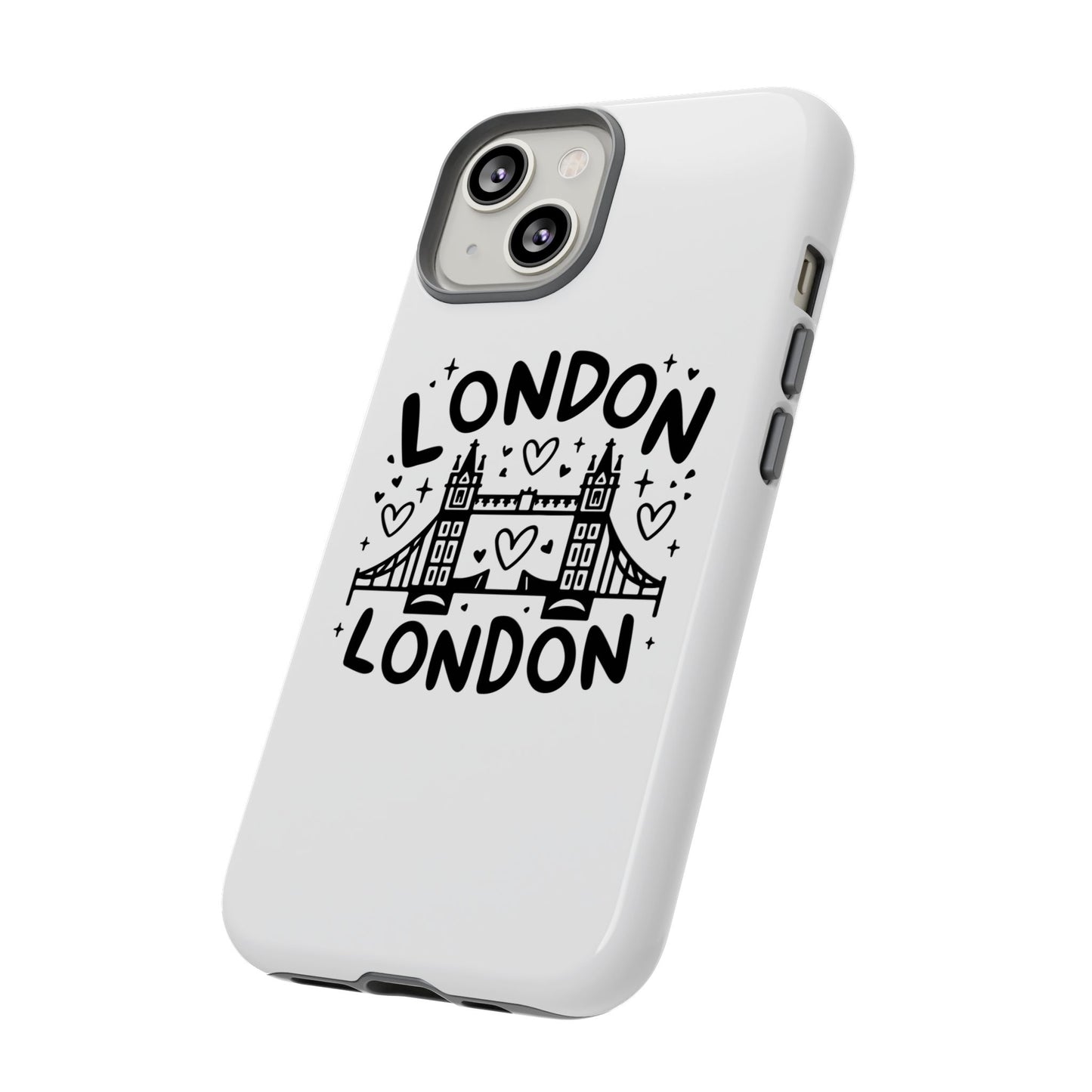 Love London Bridge Phone Case, Tough Cases for London Lovers, Cute Protection, Travel Gift, Phone Accessory, Design with Love