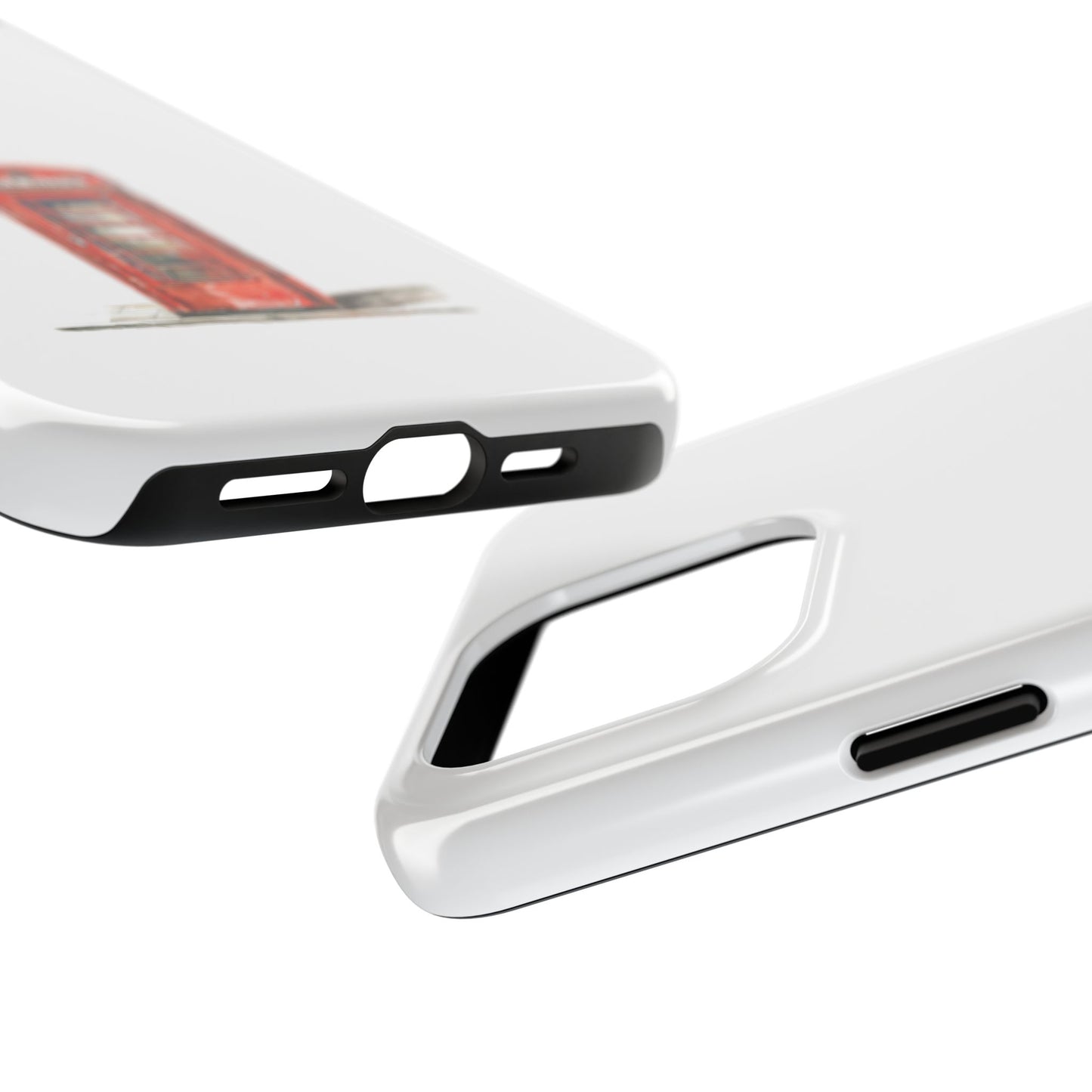 Vintage London Phone Booth Tough Phone Case - Durable and Stylish Protection